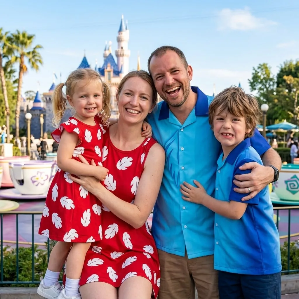 Lilo & Stitch Matching Family Set, Disney Family Vacation Outfit, Disneyland Trip Clothes - Image 2