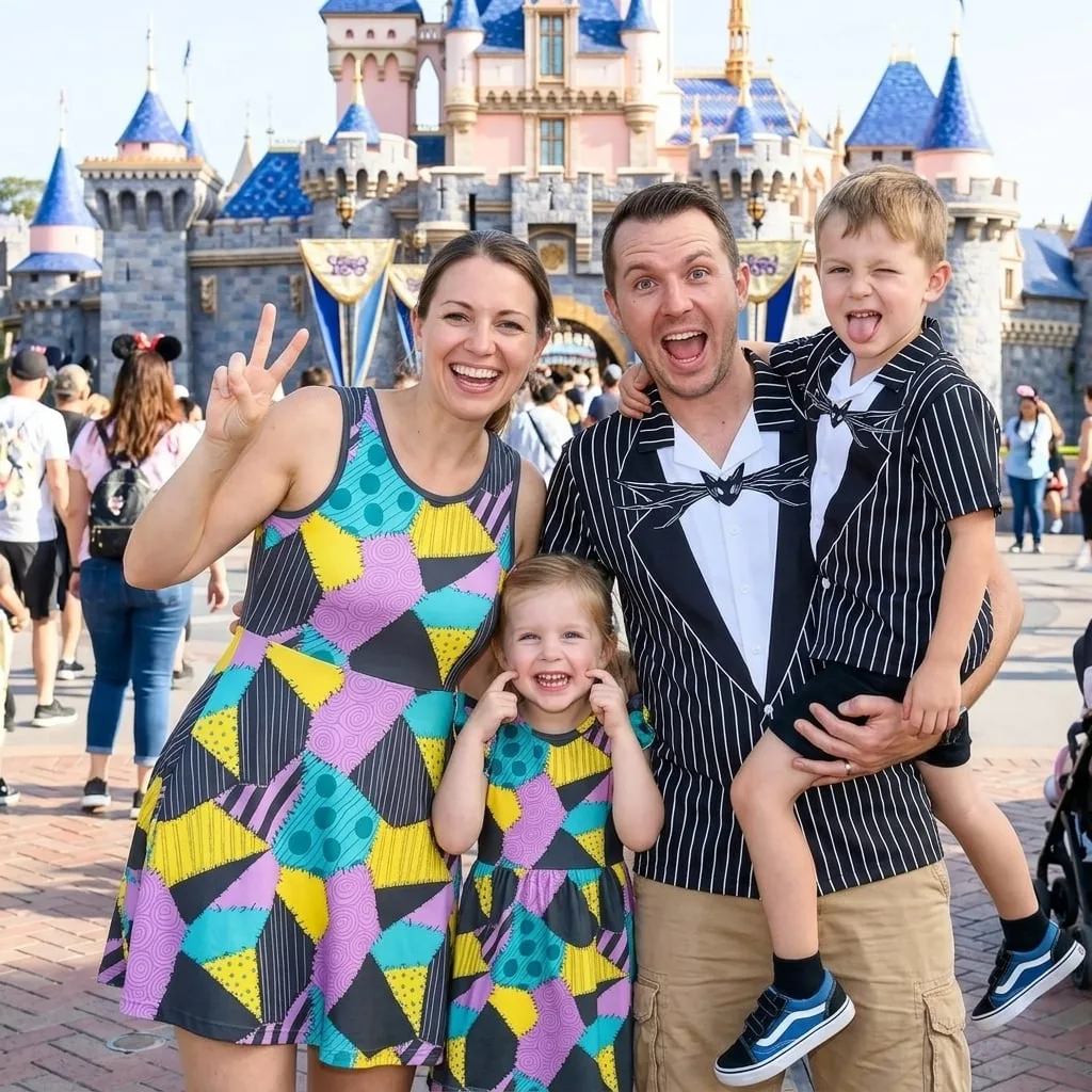 Nightmare Before Christmas Matching Family Set, Disney Family Vacation Outfit, Disneyland Trip Clothes - Image 2