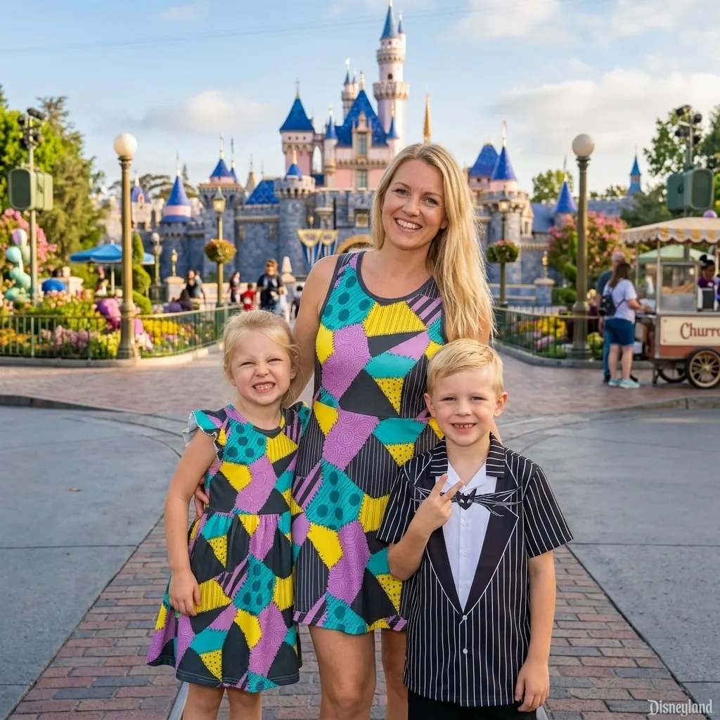 Nightmare Before Christmas Matching Family Set, Disney Family Vacation Outfit, Disneyland Trip Clothes - Image 4