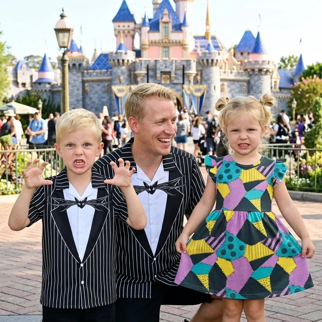 Nightmare Before Christmas Matching Family Set, Disney Family Vacation Outfit, Disneyland Trip Clothes - Image 3