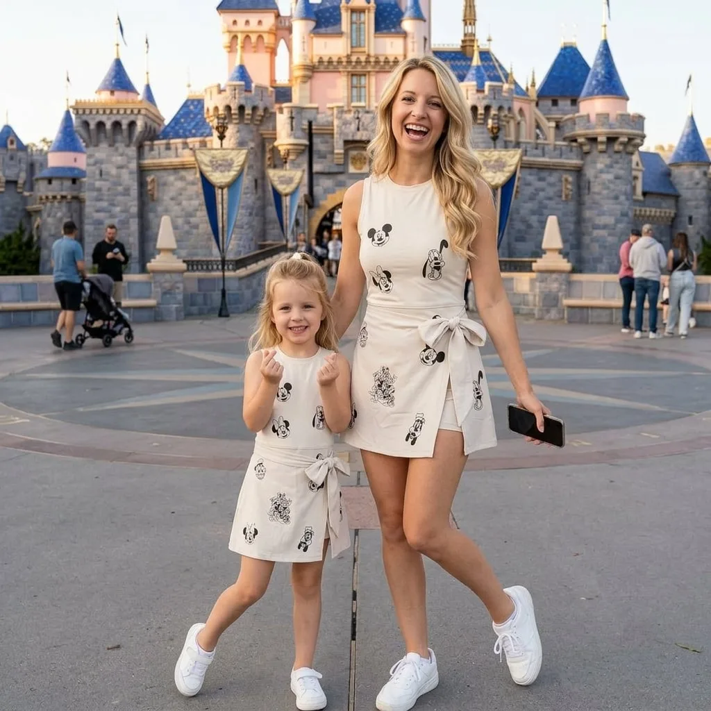 Disney Mickey & Friends Tennis Dress, Magical Disney Vacation Outfit For Women