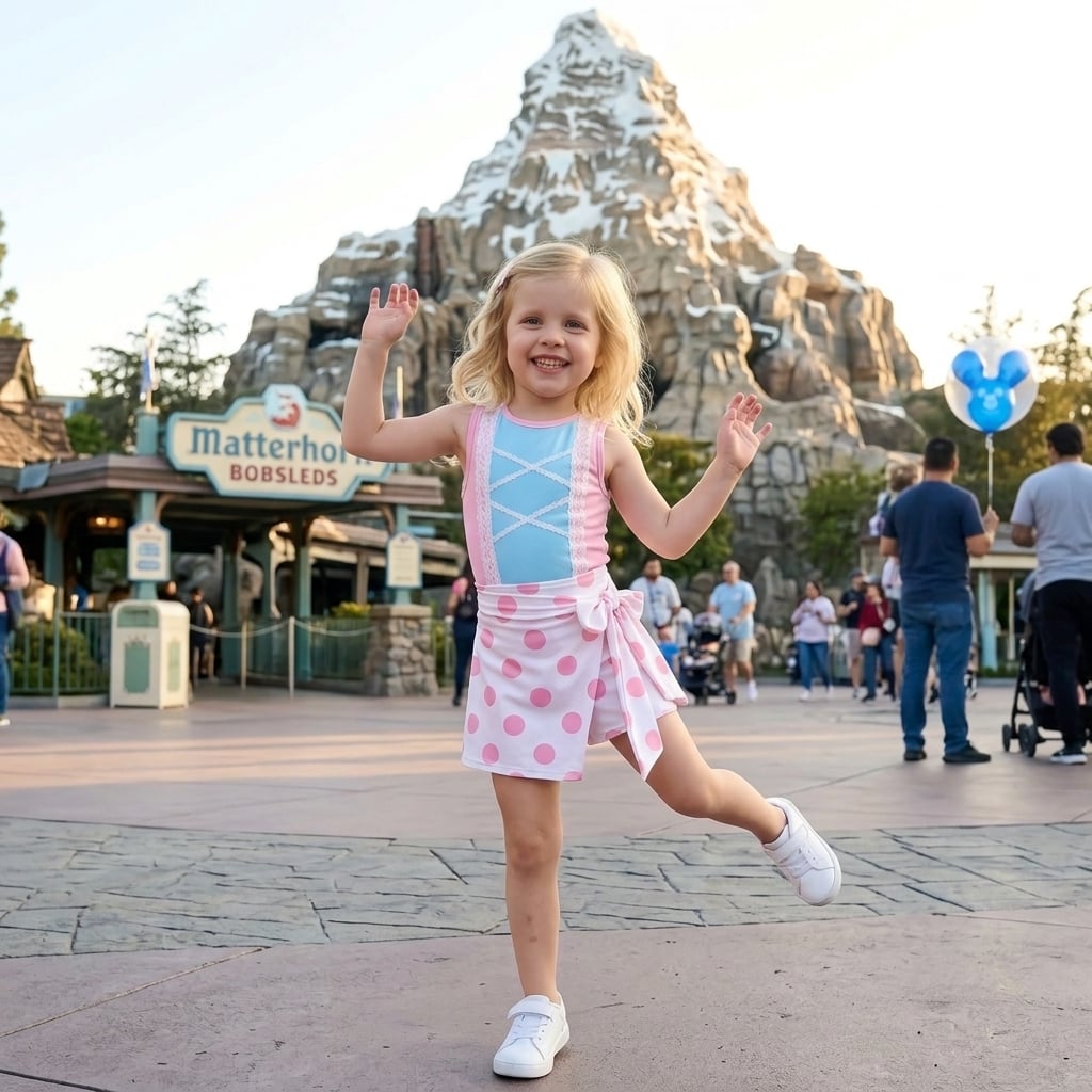 Bo Peep Tennis Dress Skirt, Disney Pixar Toy Story Park Vacation Outfit, Bo Peep Skort Dress - Image 3
