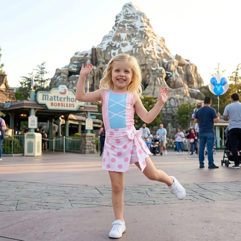 Bo Peep Tennis Dress Skirt, Disney Pixar Toy Story Park Vacation Outfit, Bo Peep Skort Dress - Image 3