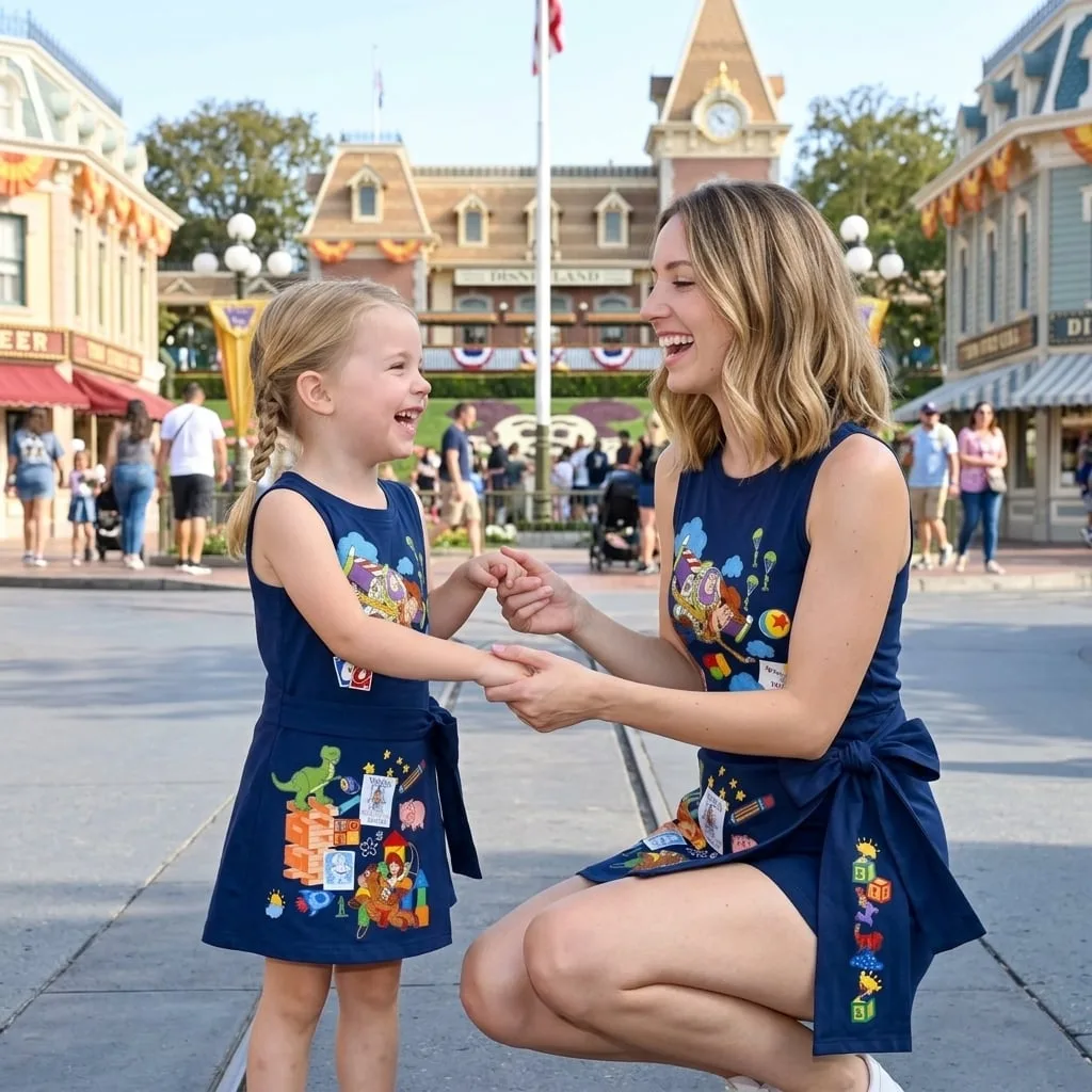 Toy Story Tennis Dress Skirt, Disney Park Vacation Outfit, Woody Buzz Lightyear Skort Dress - Image 4