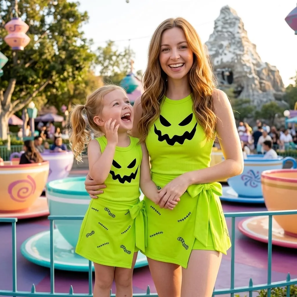 Oogie Boogie Tennis Dress Skirt, Nightmare Before Christmas Park Vacation Outfit, Oogie Boogie Skort Dress - Image 4