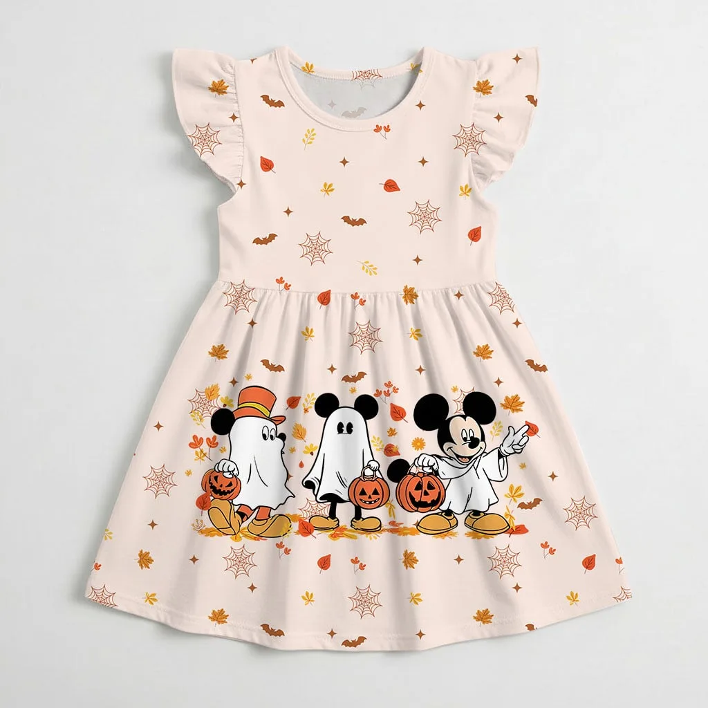 Mickey Halloween Mommy And Me Dress, Disney Halloween Family Matching Outfit, Disney Park Vacation Clothes - Image 3