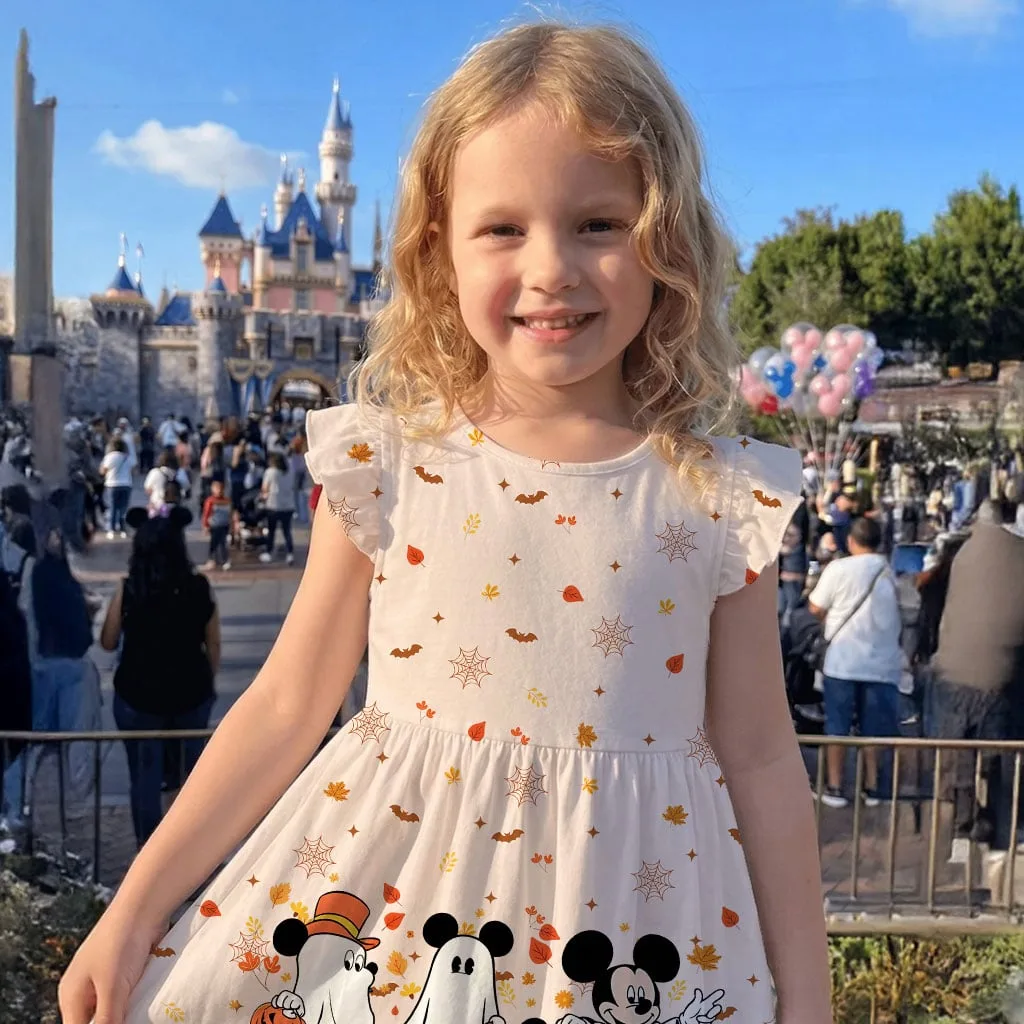Mickey Halloween Mommy And Me Dress, Disney Halloween Family Matching Outfit, Disney Park Vacation Clothes - Image 5