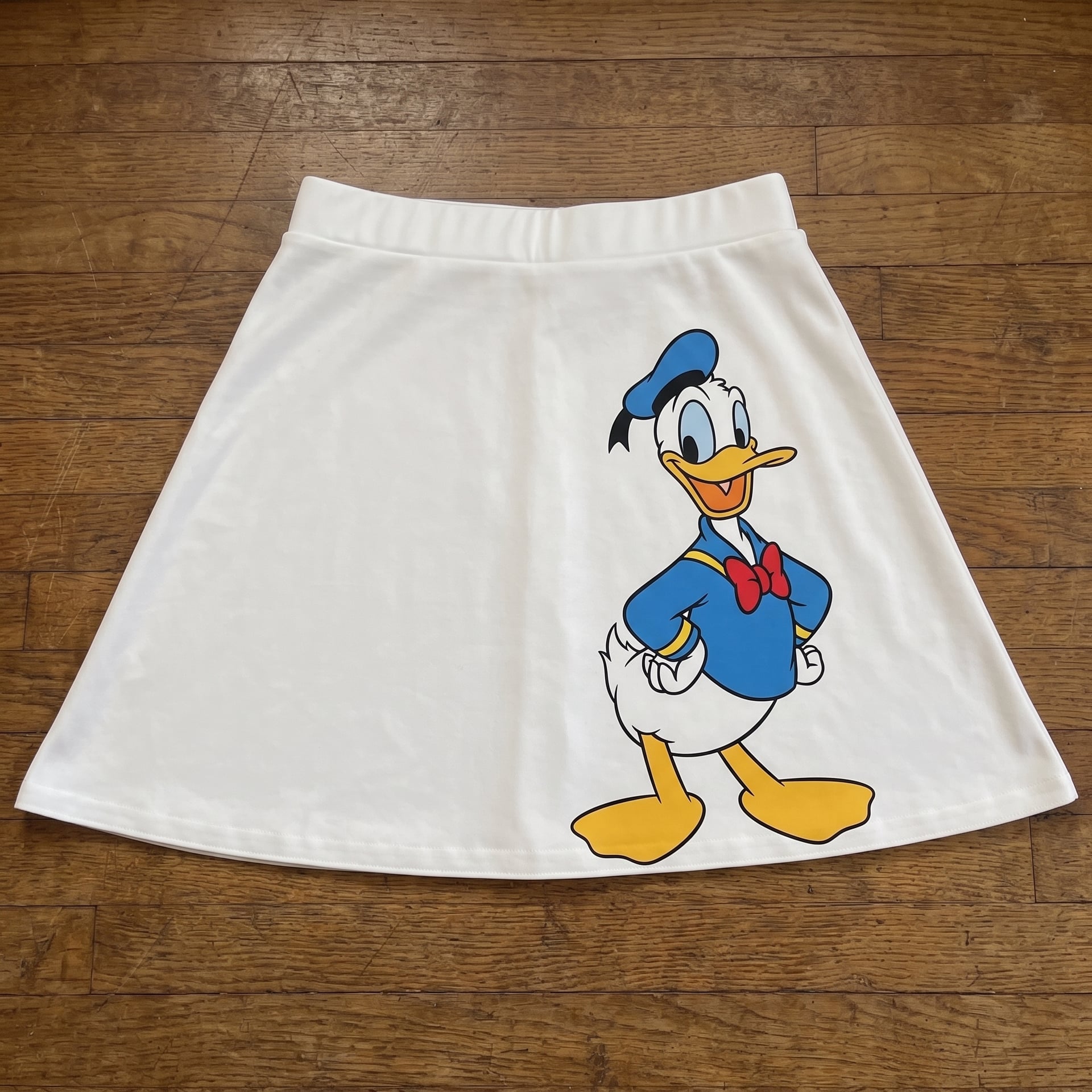 Donald Duck Magic Skater Skirt, Disney Park Vacation Women Skater Skirt, Classic Donald Duck Skirt - Image 2
