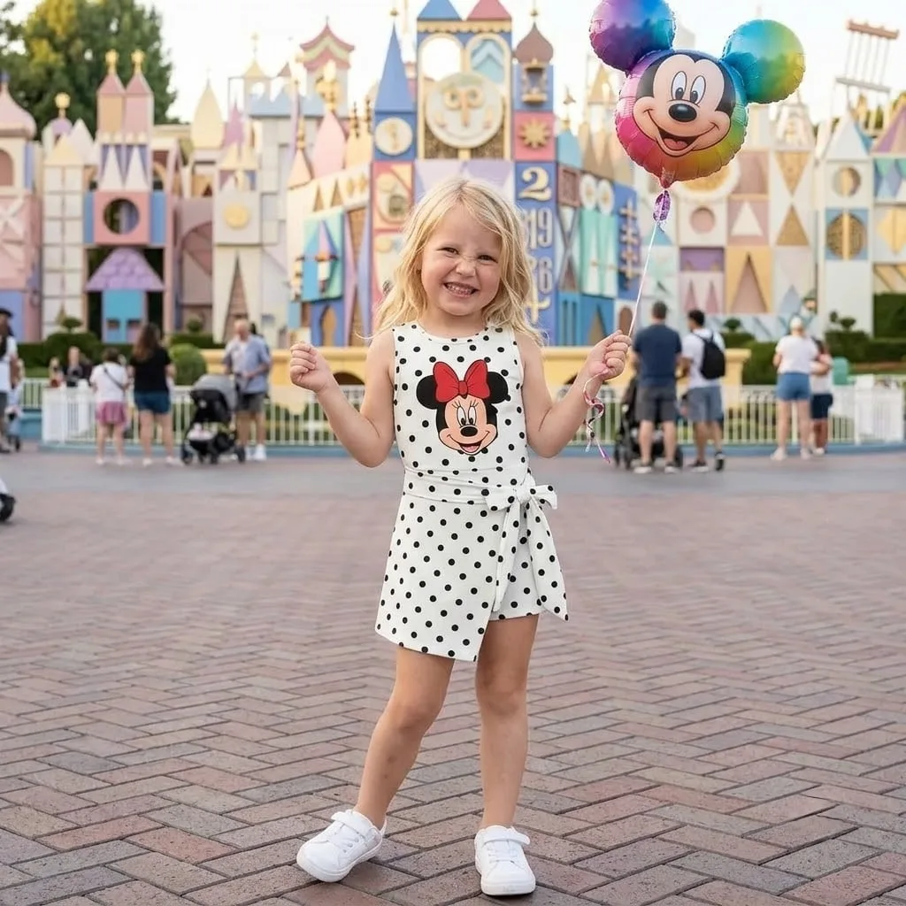 Minnie Mouse Tennis Dress, Mom And Me Matching Outfit, Disney Park Vacation Clothes - Image 4