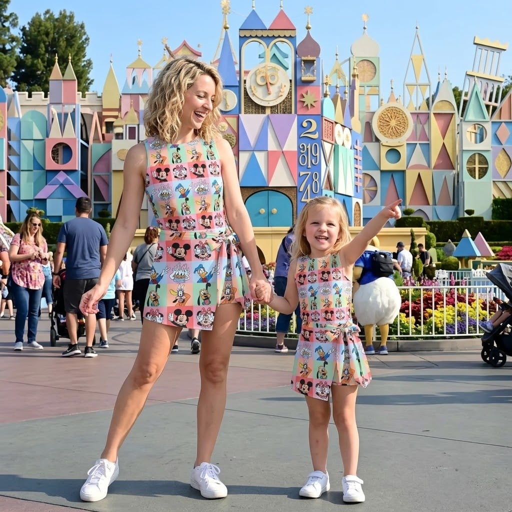 Disney Mickey & Friends Tennis Dress, Magical Disney Park Vacation Outfit For Women - Image 5