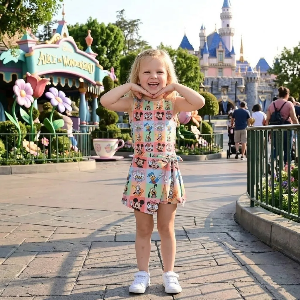 Disney Mickey & Friends Tennis Dress, Magical Disney Park Vacation Outfit For Women - Image 3