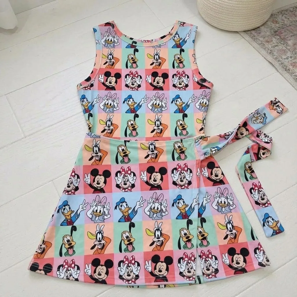 Disney Mickey & Friends Tennis Dress, Magical Disney Park Vacation Outfit For Women - Image 2