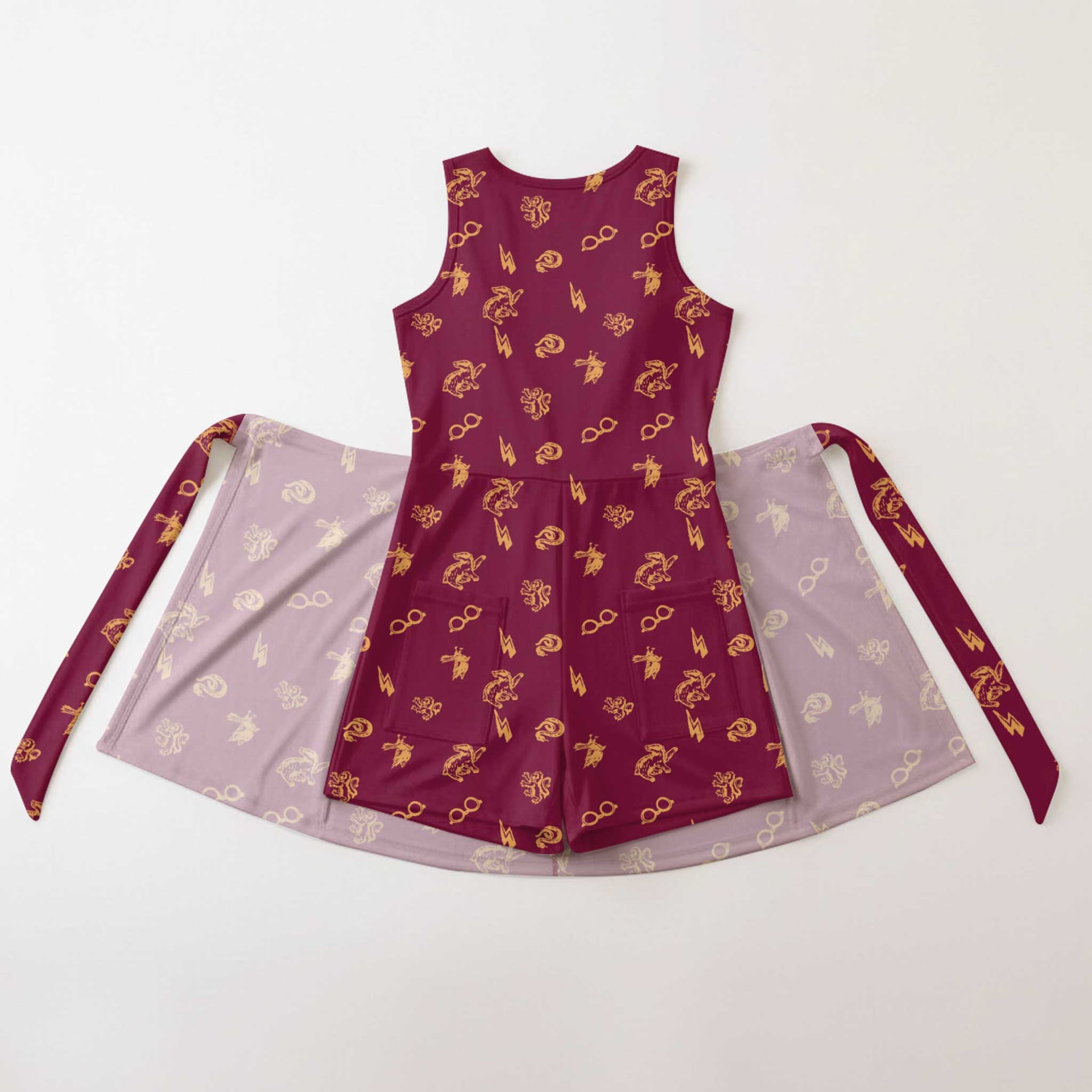 Harry Potter Gryffindor Tennis Dress, Mom And Me Matching Outfit, Wizarding World Vacation Clothes - Image 2