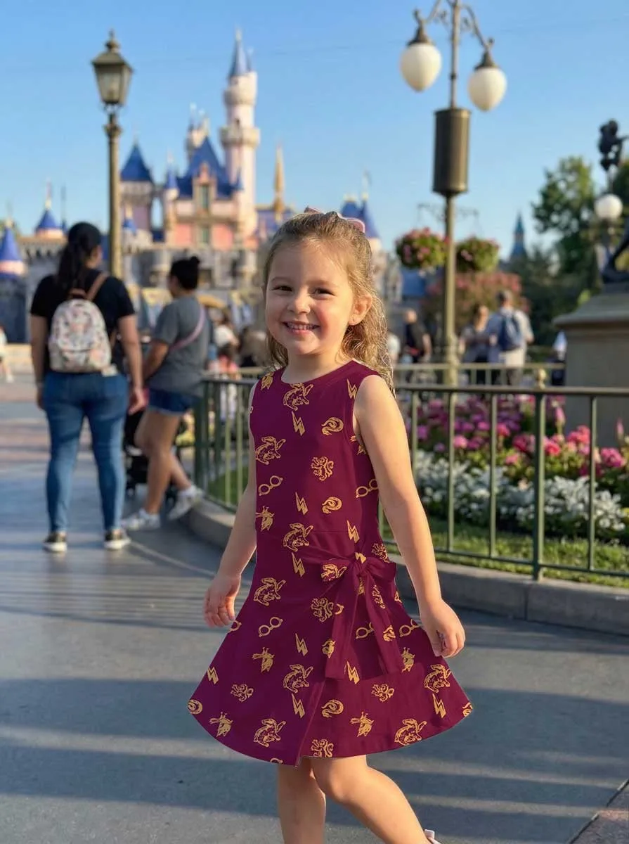 Harry Potter Gryffindor Tennis Dress, Mom And Me Matching Outfit, Wizarding World Vacation Clothes - Image 9