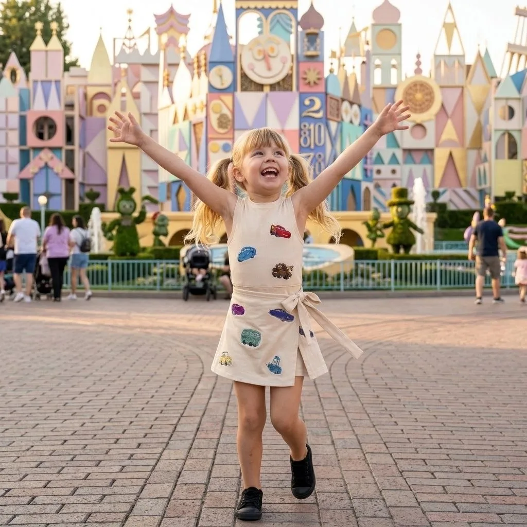 Disney Pixar Cars Tennis Dress Skirt, Disney Park Vacation Outfit, Cars Skort Dress - Image 4