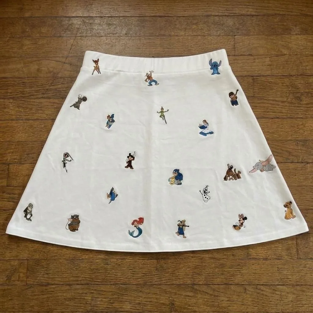 Magical Disney Princess Skater Skirt, Disney Holiday Women's Skirt - Image 6