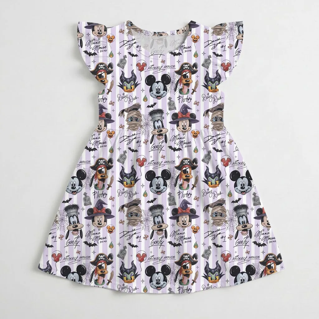 Mickey Halloween Mommy And Me Dress, Disney Halloween Family Matching Outfit, Disney Park Vacation Clothes - Image 2
