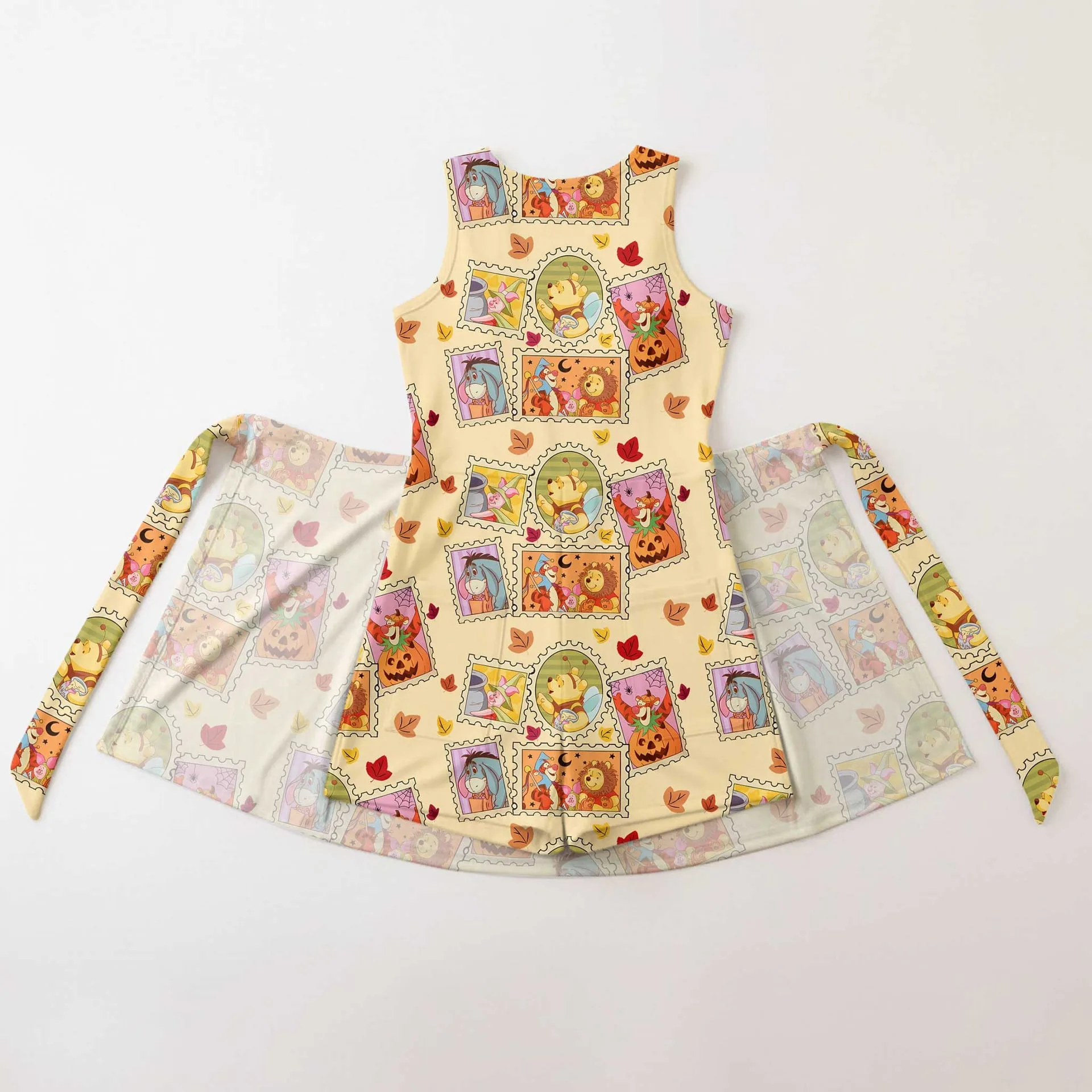 Winnie the Pooh Halloween Tennis Dress, Mom And Me Matching Outfit, Disney Theme Park Vacation Clothes - Image 2