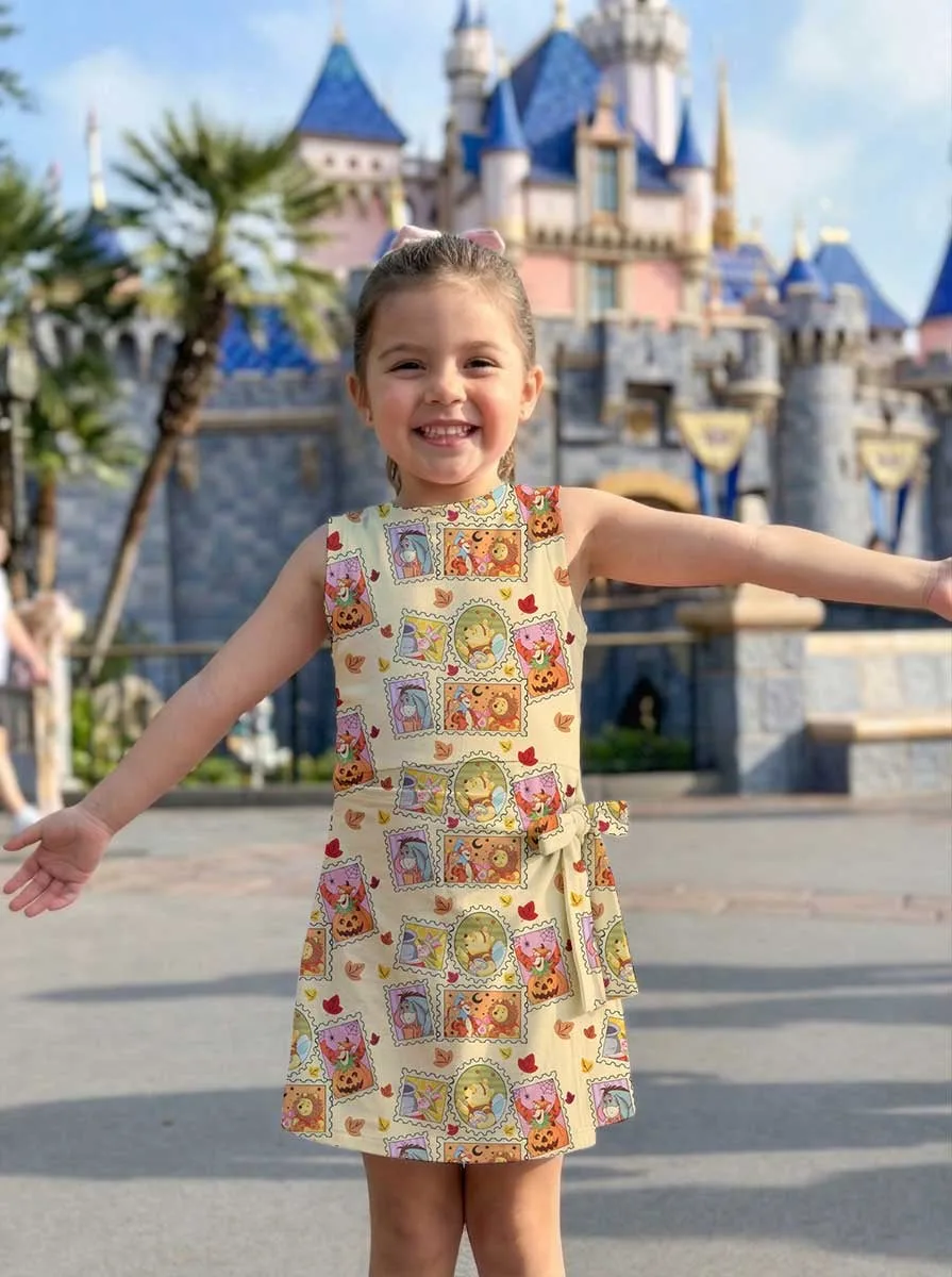 Winnie the Pooh Halloween Tennis Dress, Mom And Me Matching Outfit, Disney Theme Park Vacation Clothes - Image 6