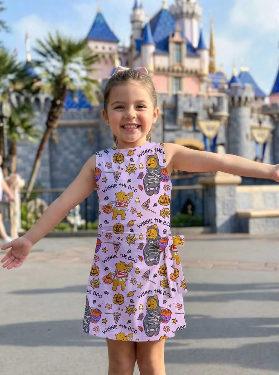 Winnie the Boo Halloween Tennis Dress, Mom And Me Matching Outfit, Disney Theme Park Vacation Clothes - Image 7