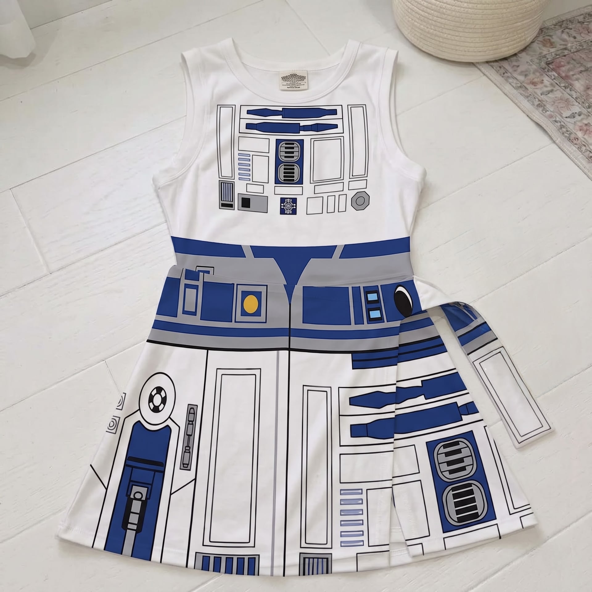 R2-D2 Tennis Dress, Mom And Me Matching Outfit, Star Wars Disney Park Vacation Clothes - Image 2