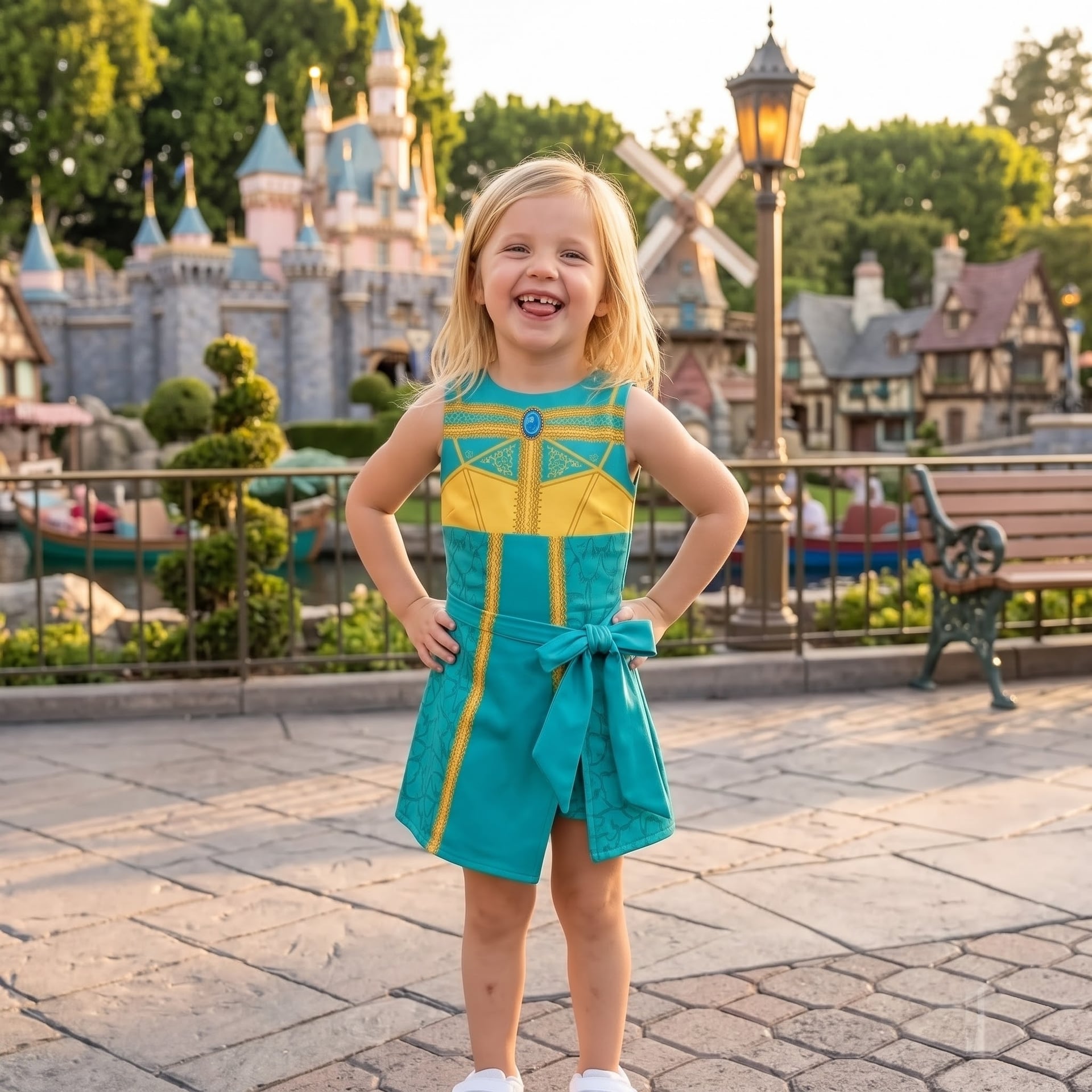 Princess Jasmine Tennis Dress, Mom And Me Matching Outfit, Disney Park Vacation Clothes - Image 4