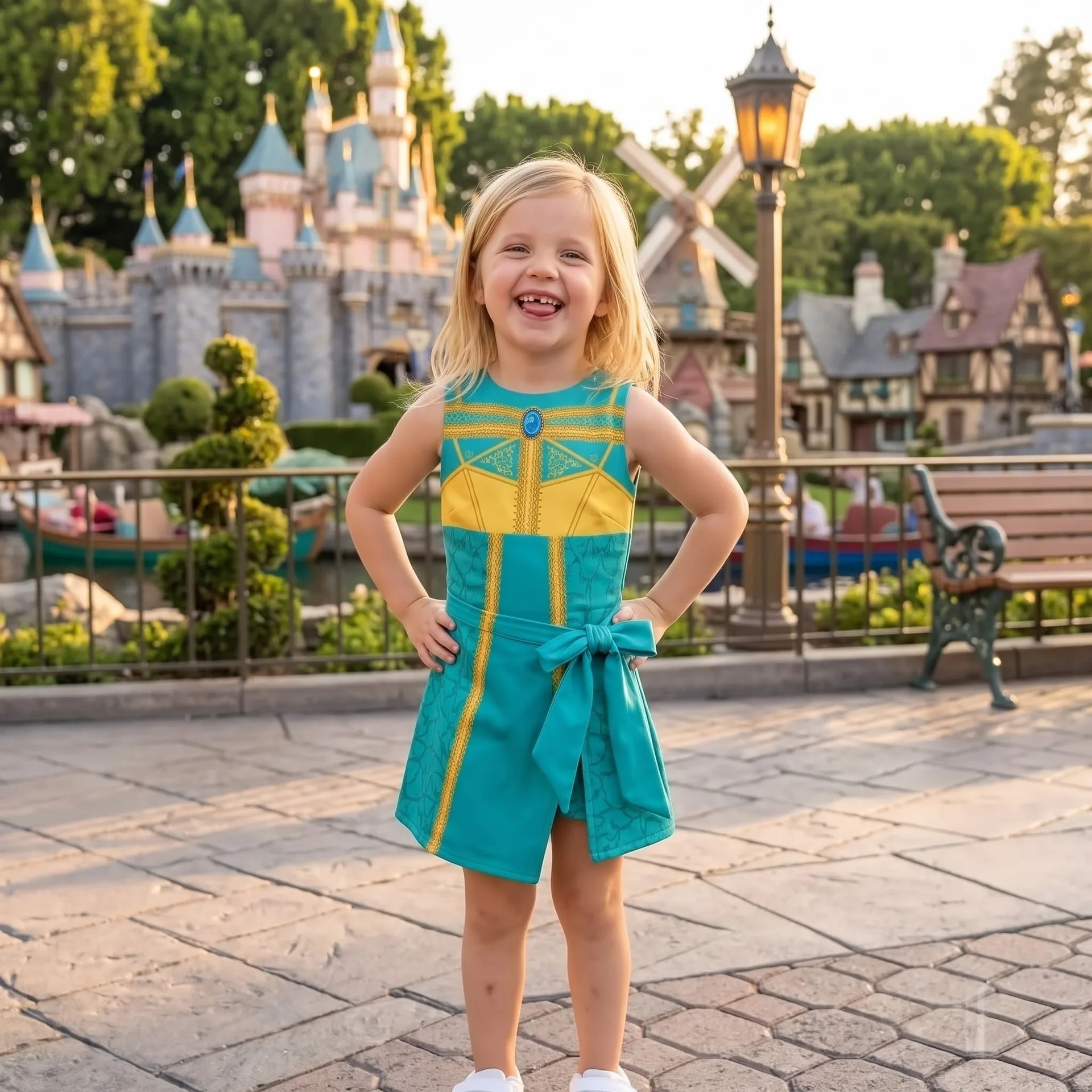 Princess Jasmine Tennis Dress, Mom And Me Matching Outfit, Disney Park Vacation Clothes - Image 4