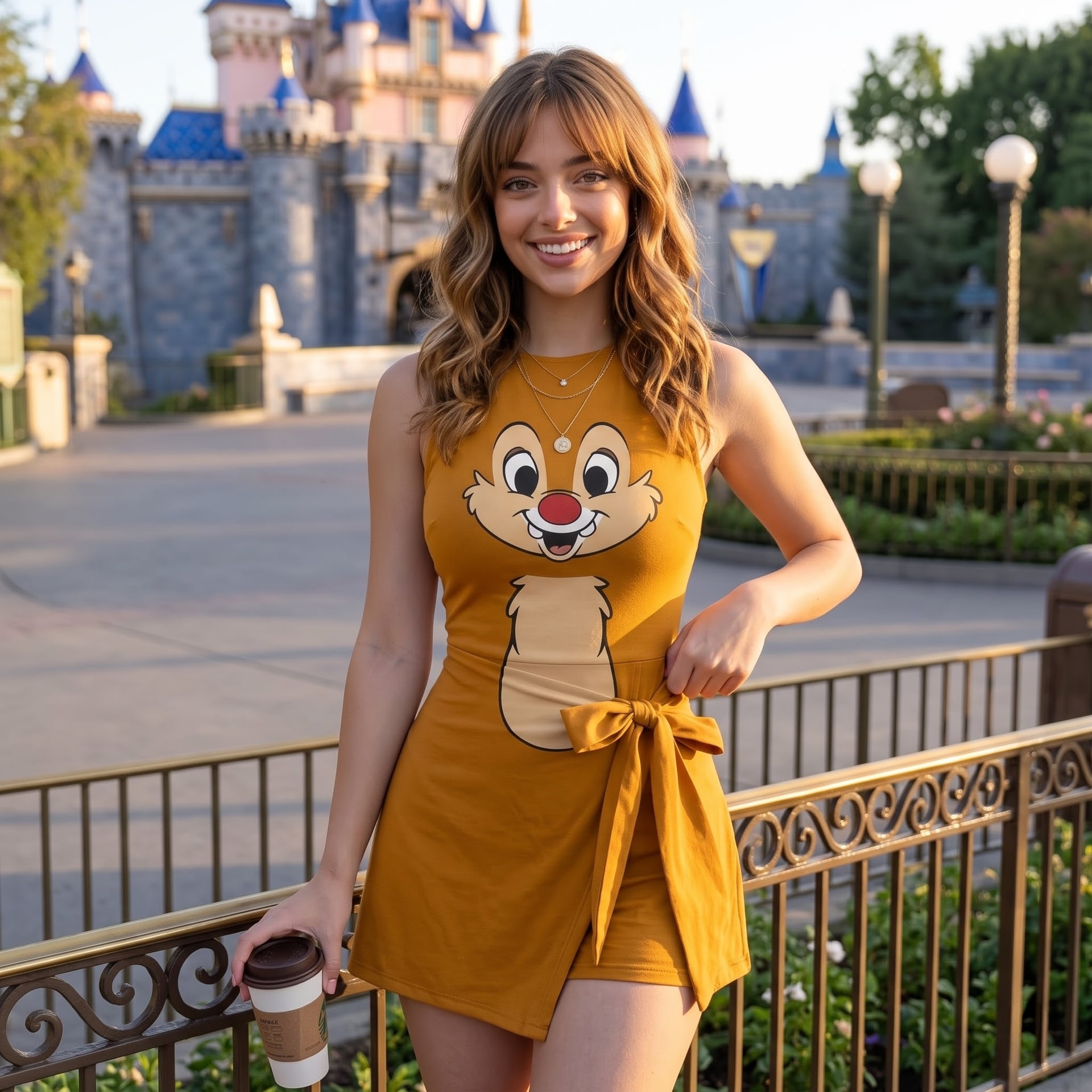 Chip Disney Tennis Dress, Mom And Me Matching Outfit, Disney Park Vacation Clothes - Image 4