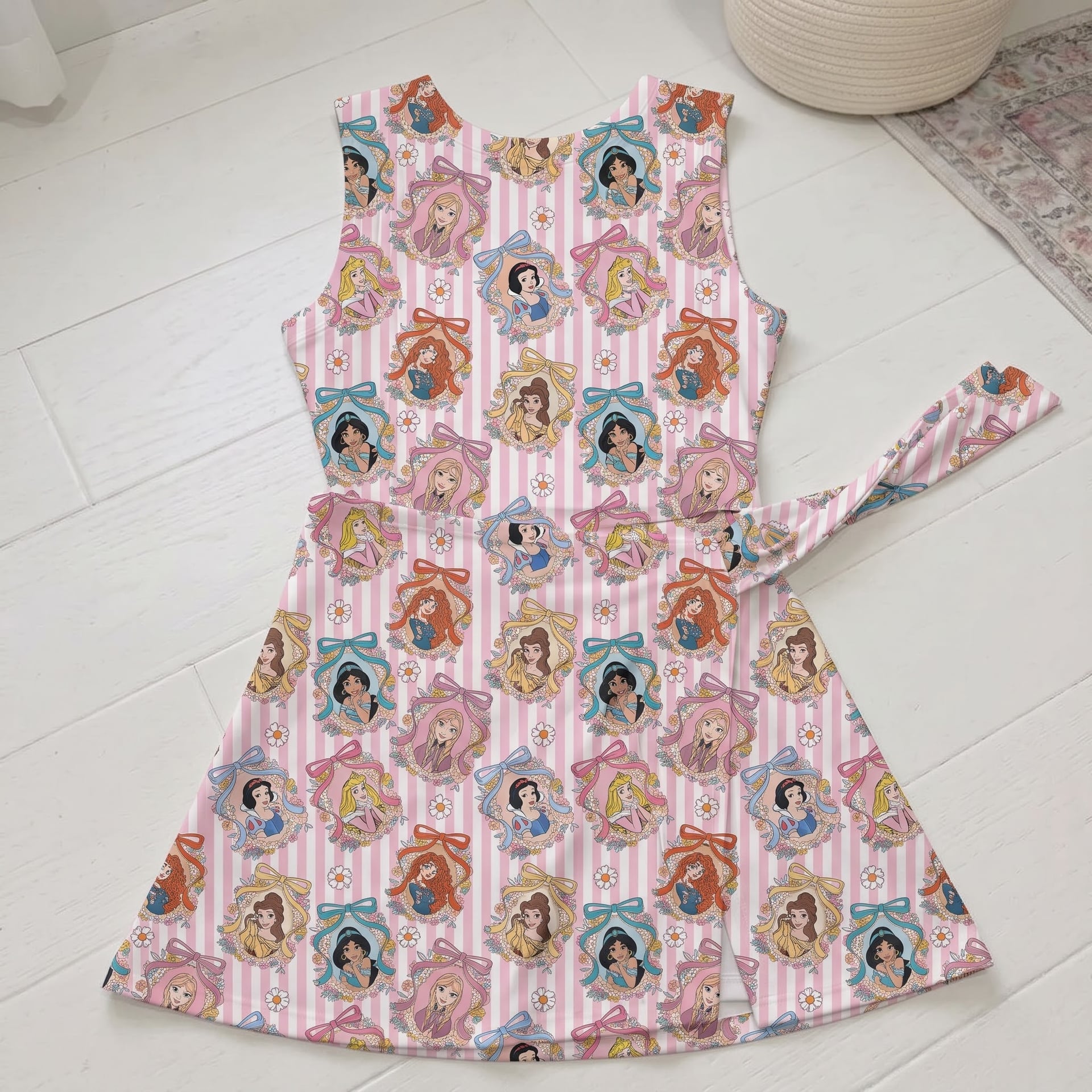 Disney Princess Tennis Dress, Mom And Me Matching Outfit, Disney Park Vacation Clothes - Image 2
