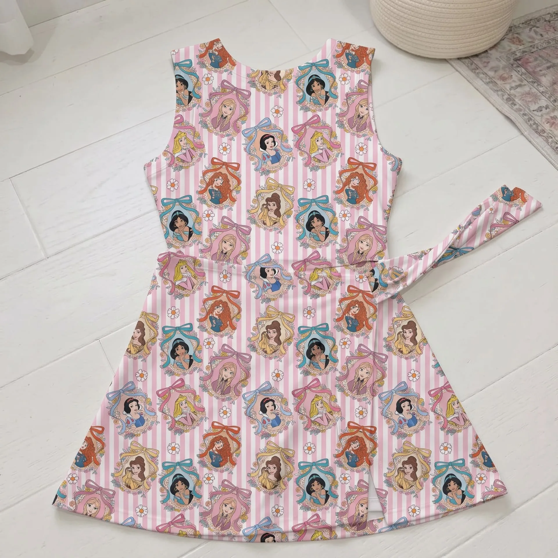 Disney Princess Tennis Dress, Mom And Me Matching Outfit, Disney Park Vacation Clothes - Image 2