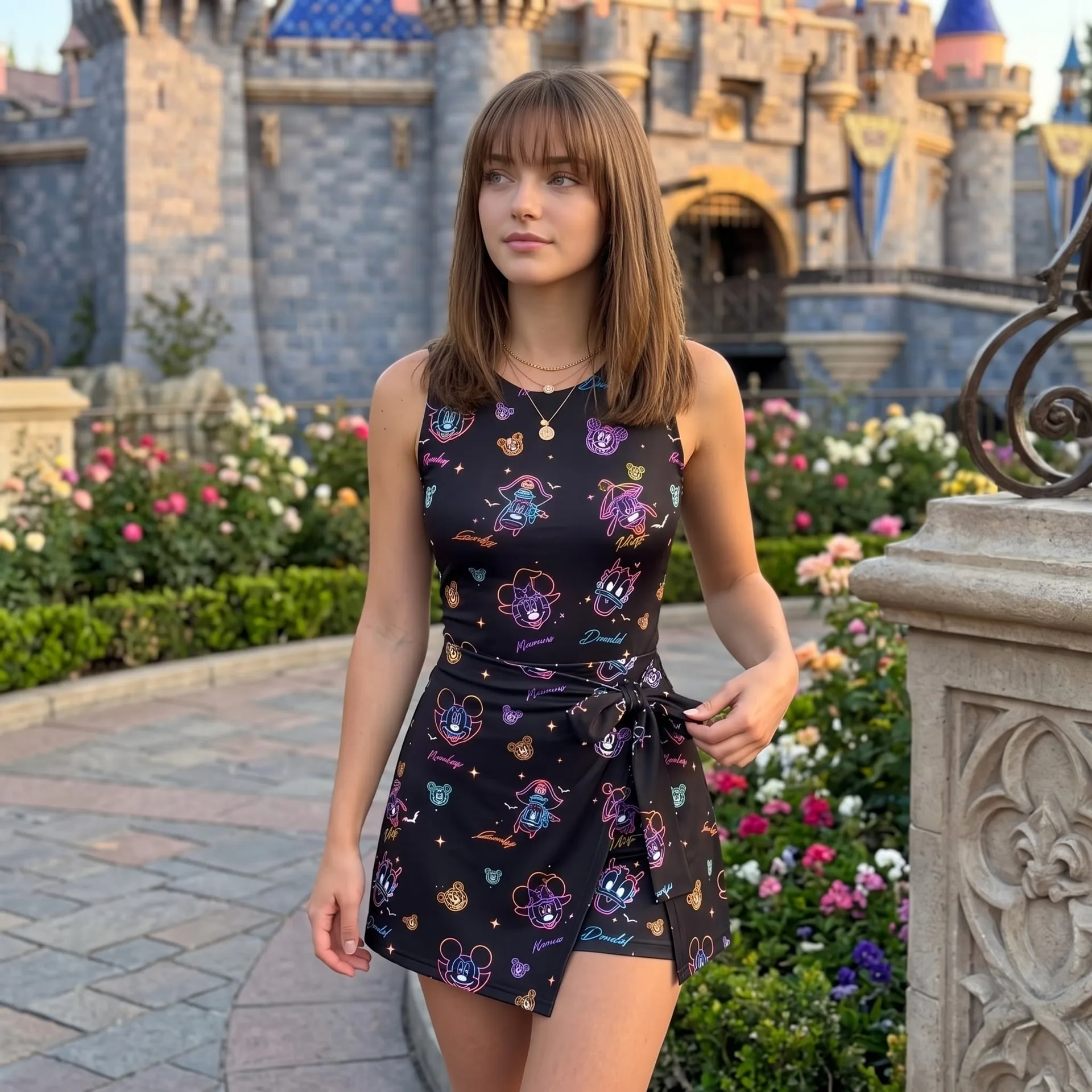 Disney Halloween Villains Tennis Dress, Mom And Me Matching Outfit, Disney Park Vacation Clothes - Image 6