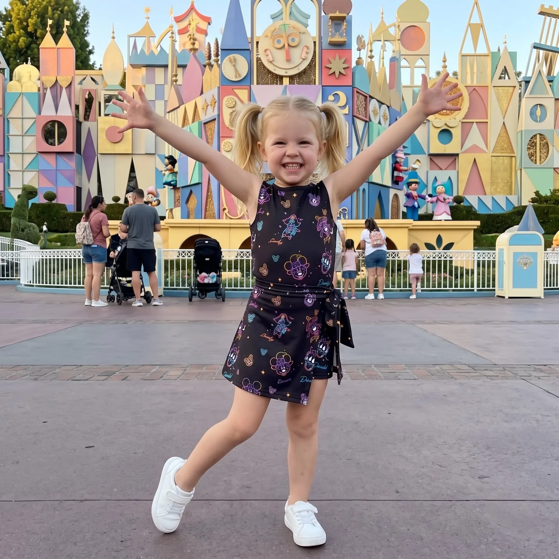 Disney Halloween Villains Tennis Dress, Mom And Me Matching Outfit, Disney Park Vacation Clothes - Image 7