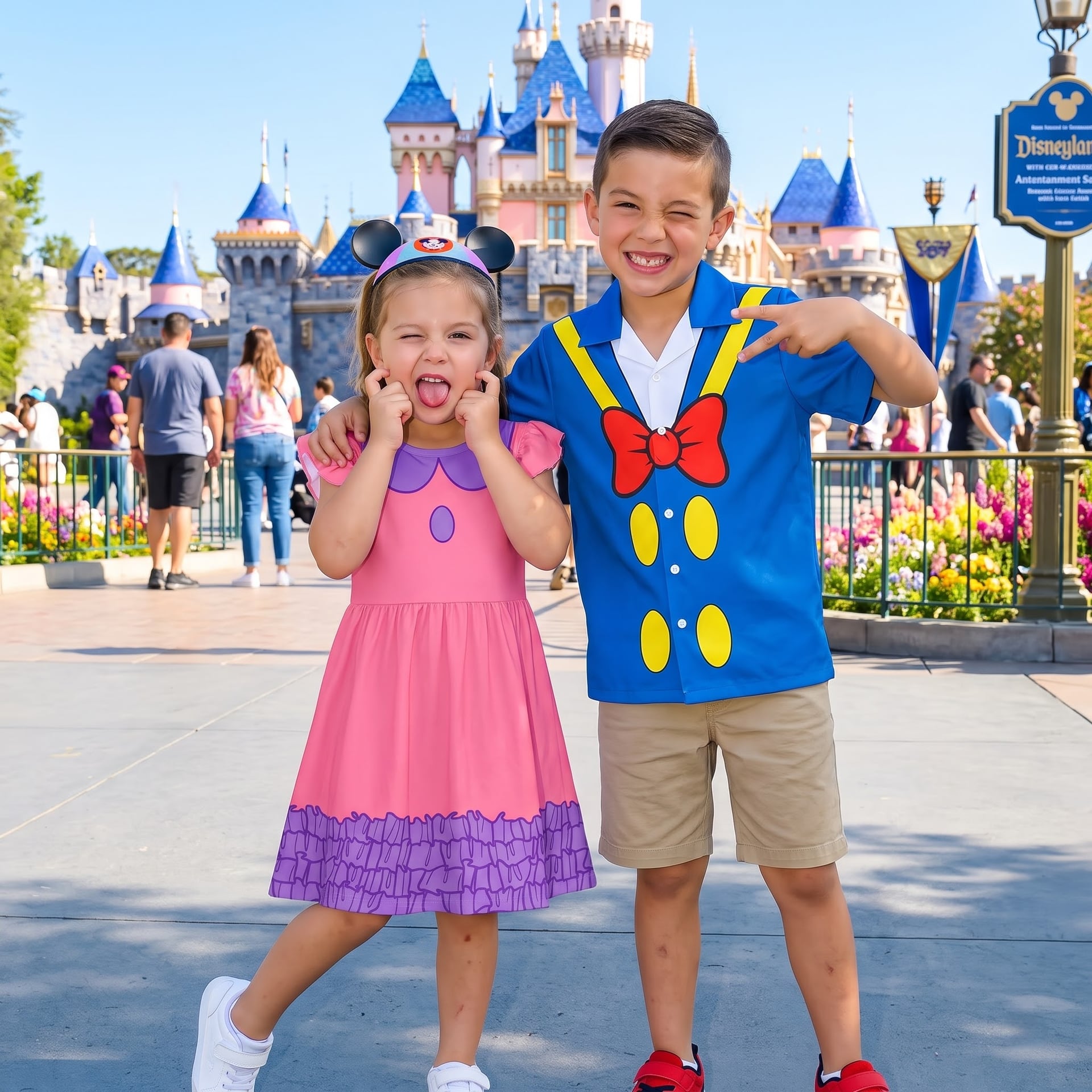Mickey Inspired Matching Family Set, Cartoon Mouse Family Vacation Outfit, Theme Park Trip Clothes, Family Matching Disney Style Set - Image 4