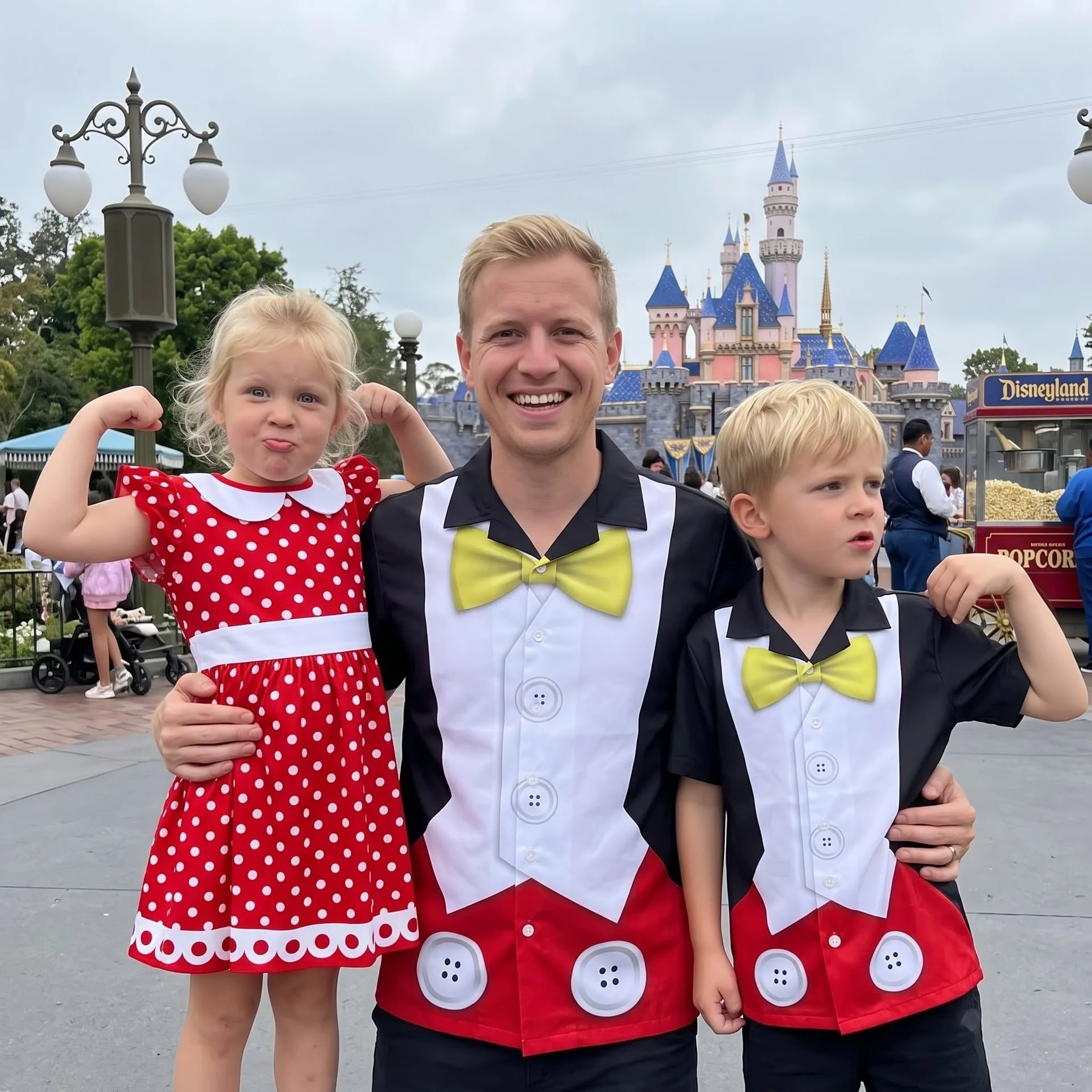 Mickey & Minnie Matching Family Set, Disney Family Vacation Outfit, Disneyland Trip Clothes - Image 3