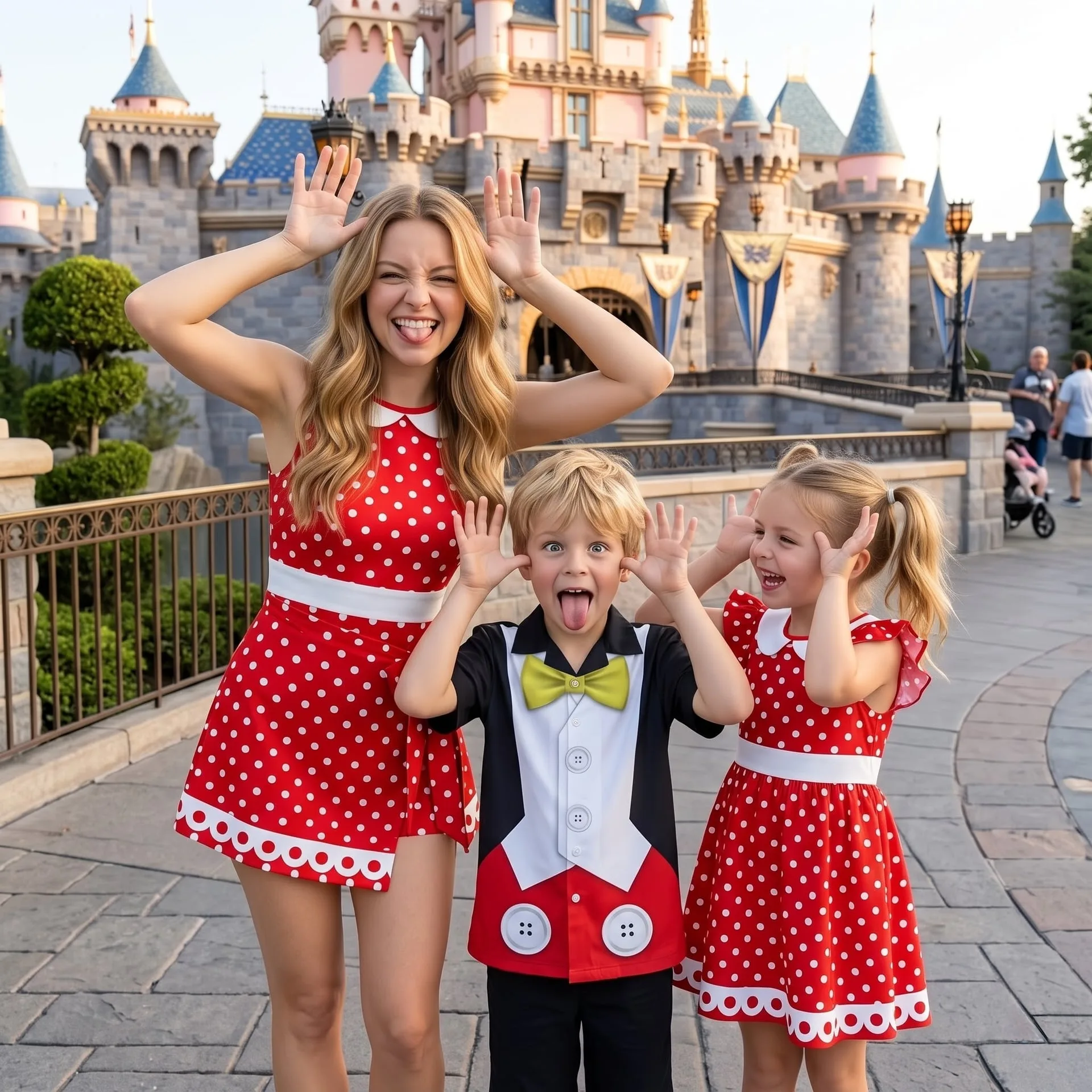Mickey & Minnie Matching Family Set, Disney Family Vacation Outfit, Disneyland Trip Clothes - Image 5