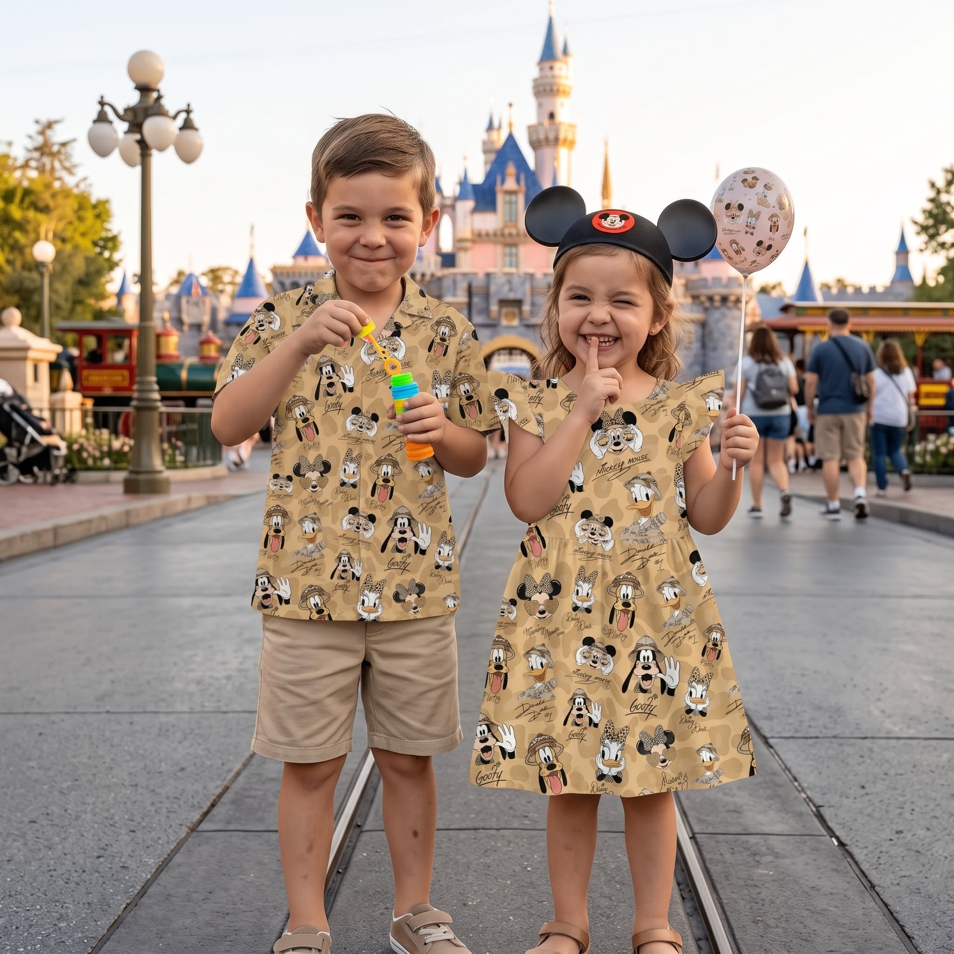 Mickey & Friends Matching Family Set, Disney Family Vacation Outfit, Disneyland Trip Clothes - Image 3