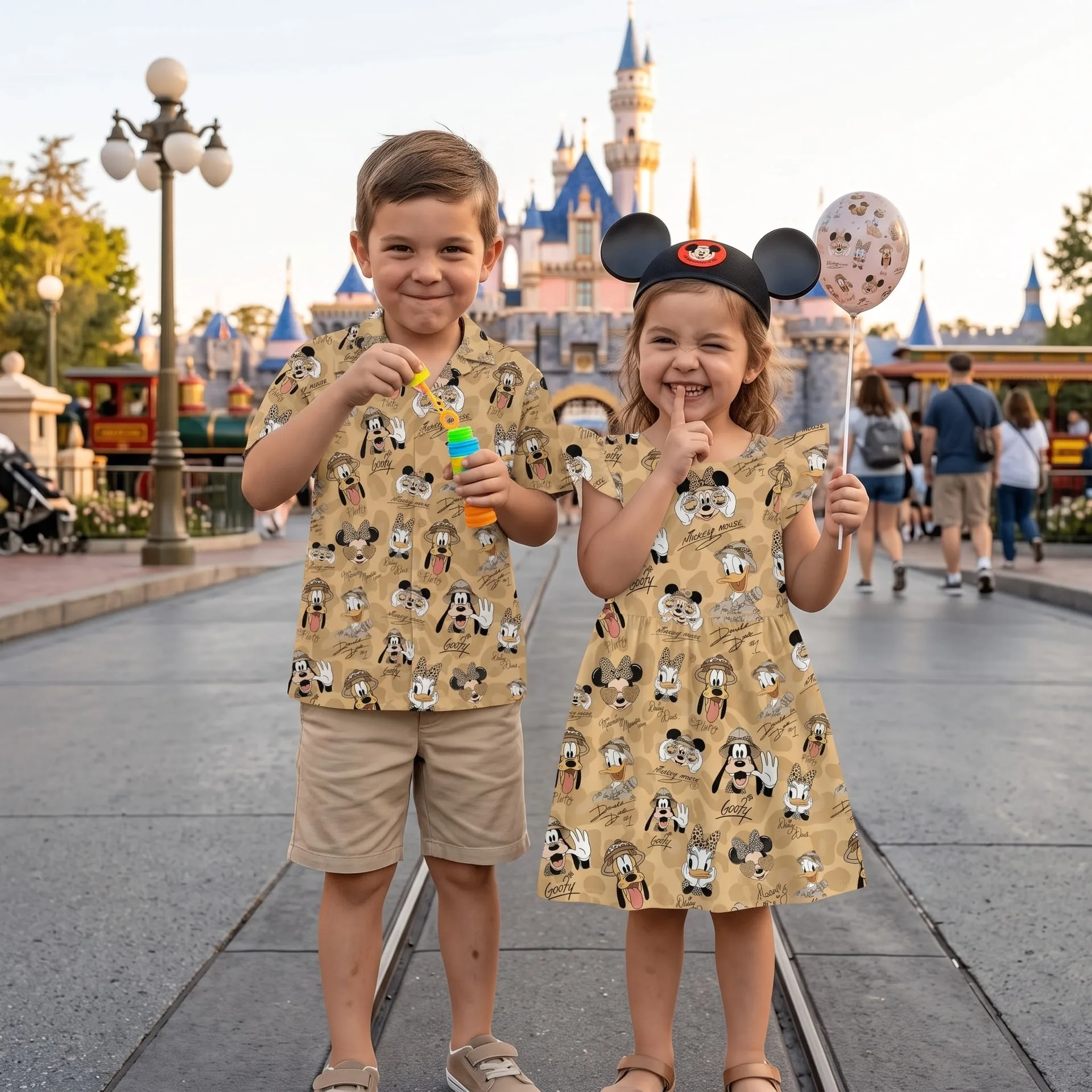 Mickey & Friends Matching Family Set, Disney Family Vacation Outfit, Disneyland Trip Clothes - Image 3