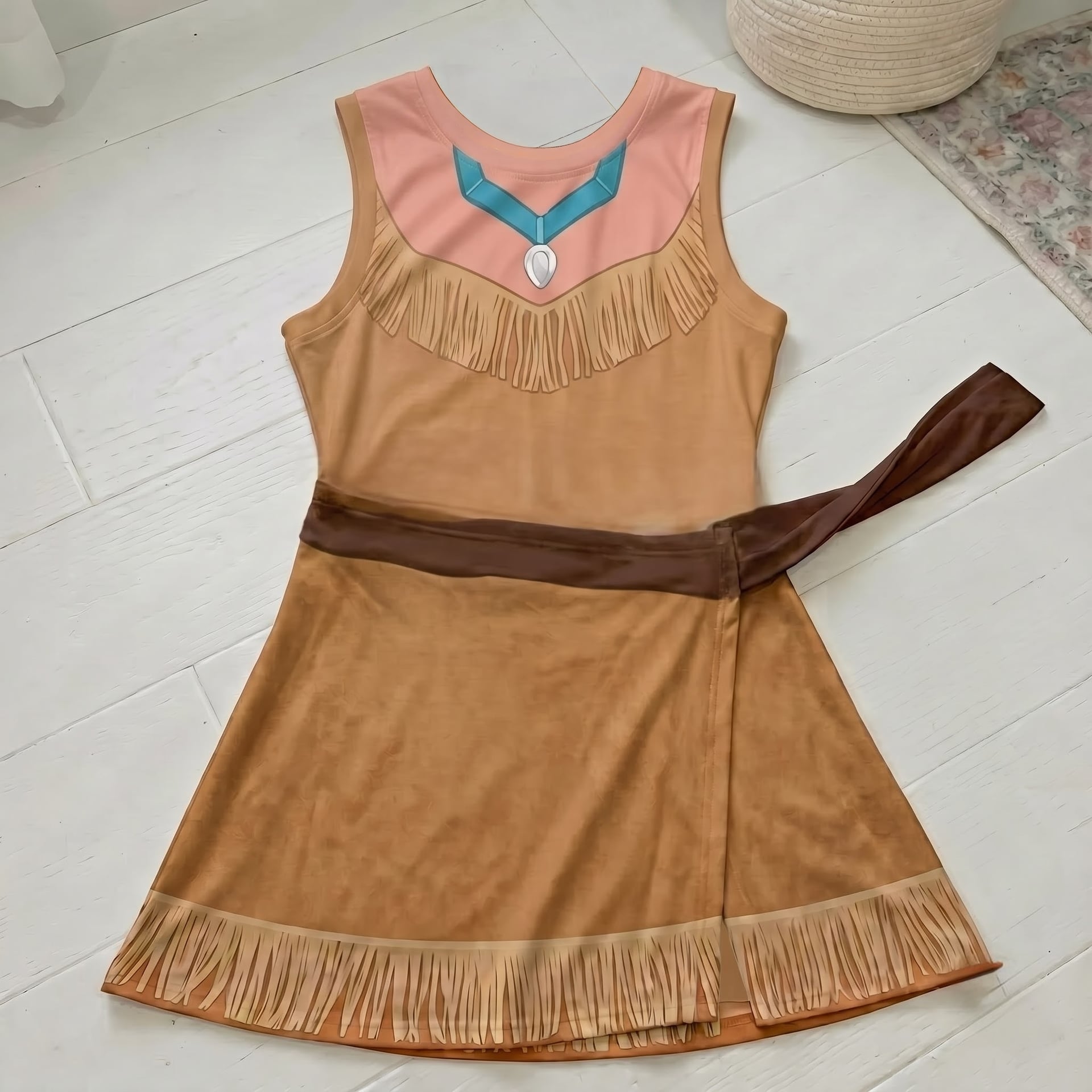 Princess Inspired Tennis Dress, Mother Daughter Matching Costume Outfit, Cute Fantasy Adventure Dress for Theme Park Vacation, Family Gift - Image 2