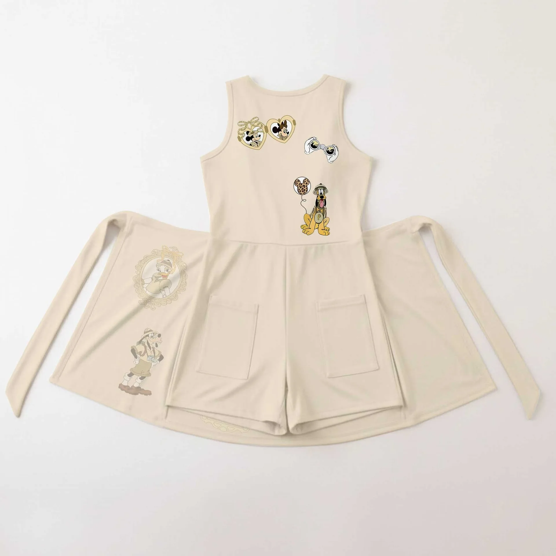 Mickey And Friends Safari Tennis Dress Skirt, Animal Kingdom Wrap Skort - Image 6