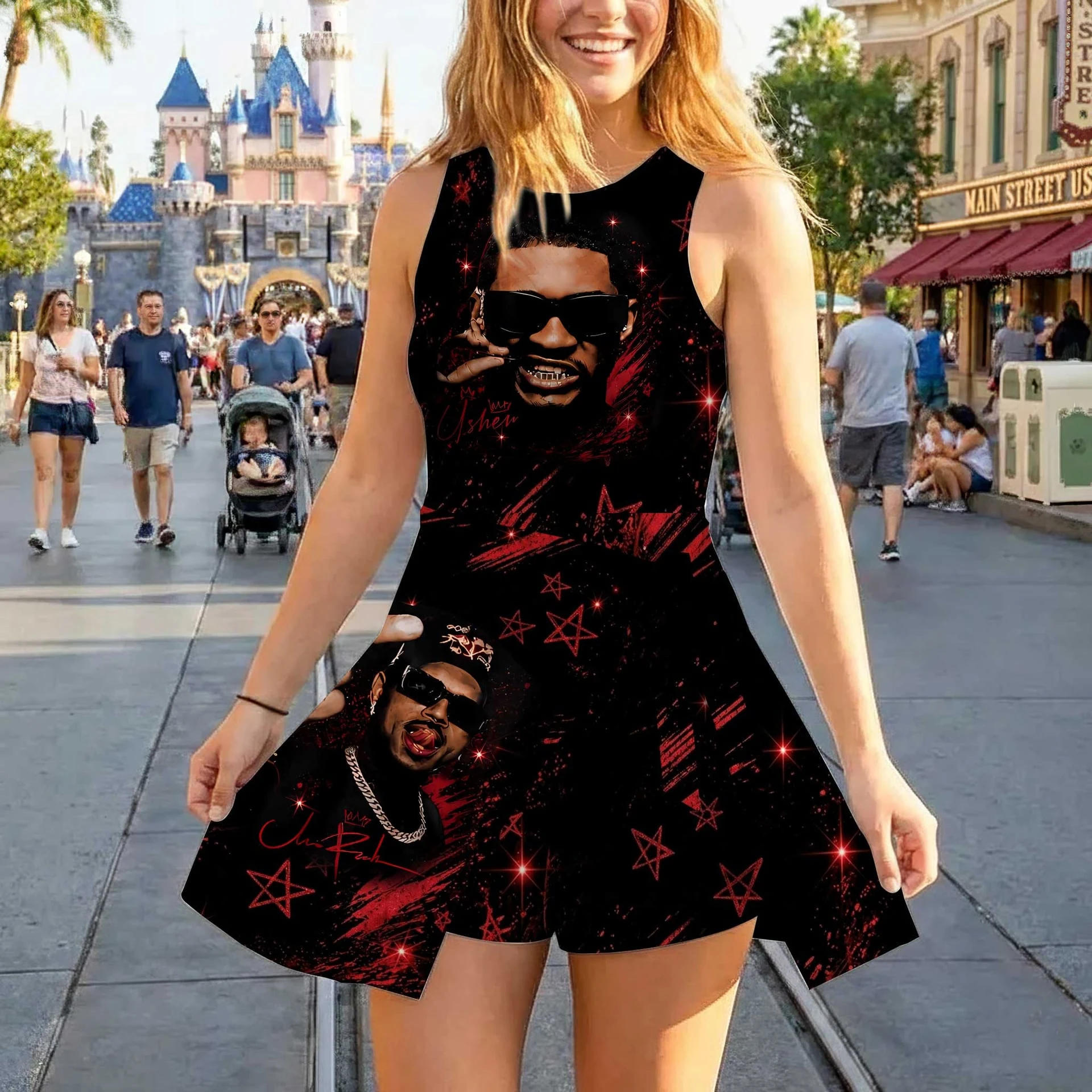 Chris Brown Dress, R and B Tour Concert Dress - Image 3