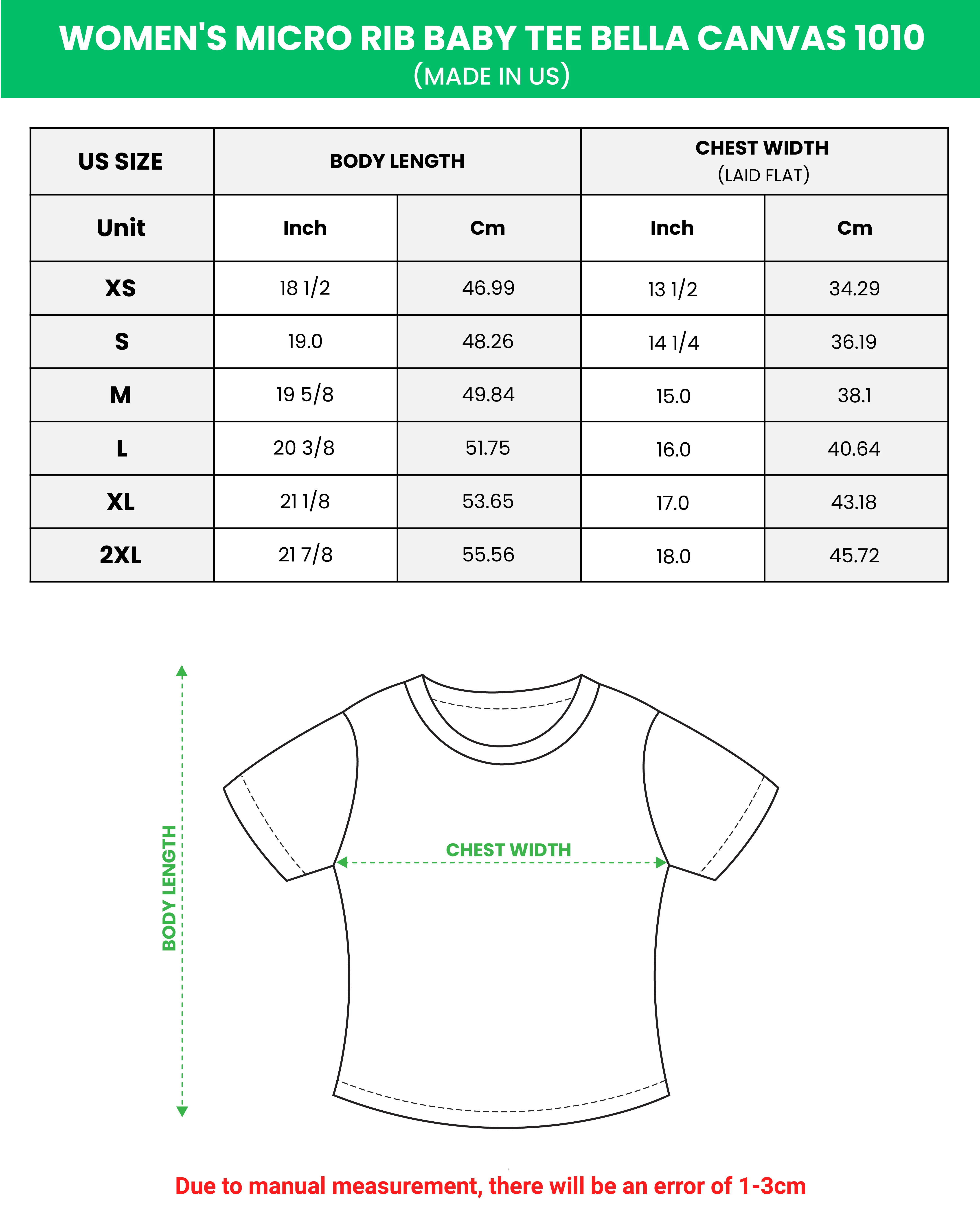 Women’s Micro Rib Baby Tee, Graphic Fitted T-Shirt, Short Sleeve Crop Top, Cute Casual Summer Top - Image 6