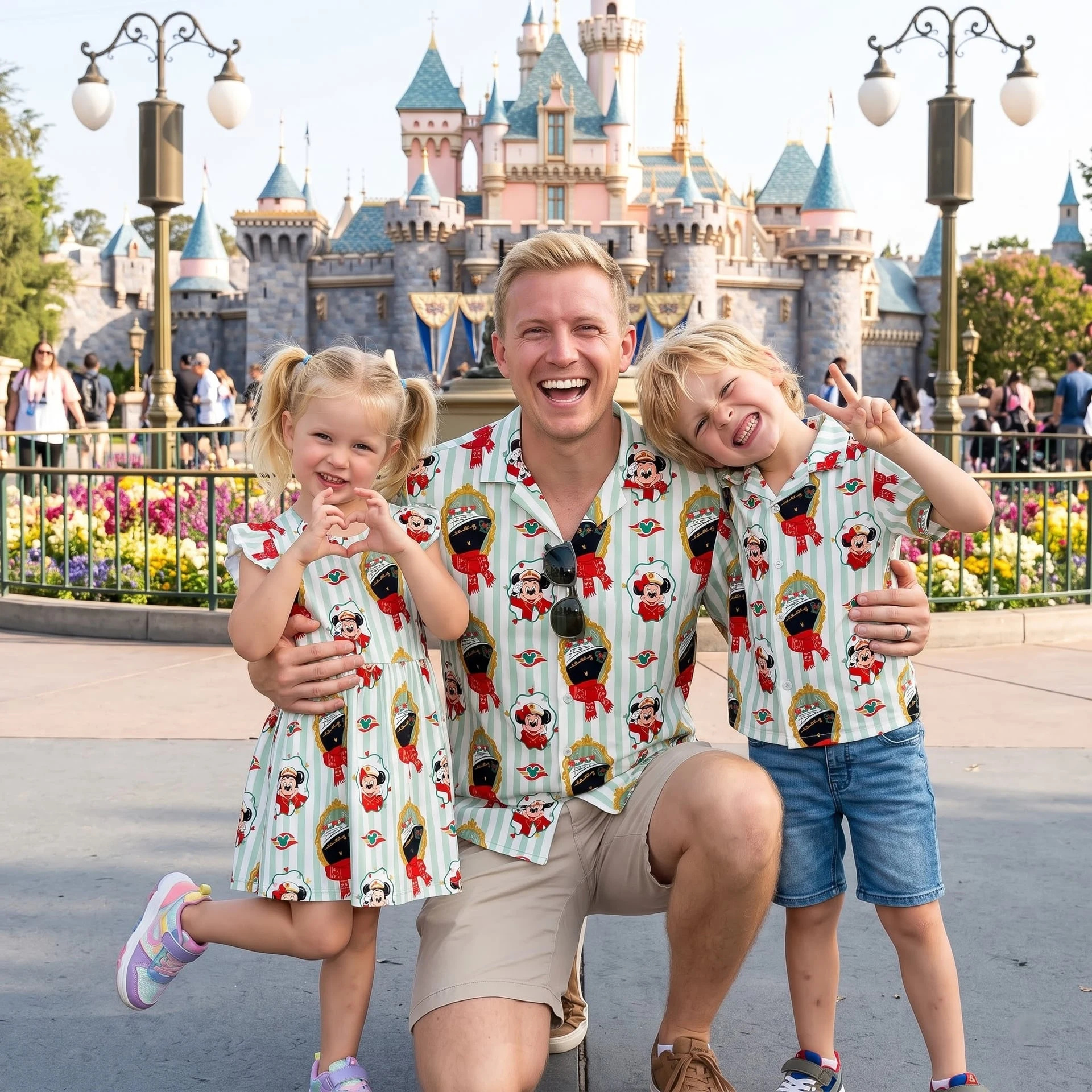 Disney Cruise Christmas Matching Family Outfit, Nautical Character Family Matching Set - Image 6