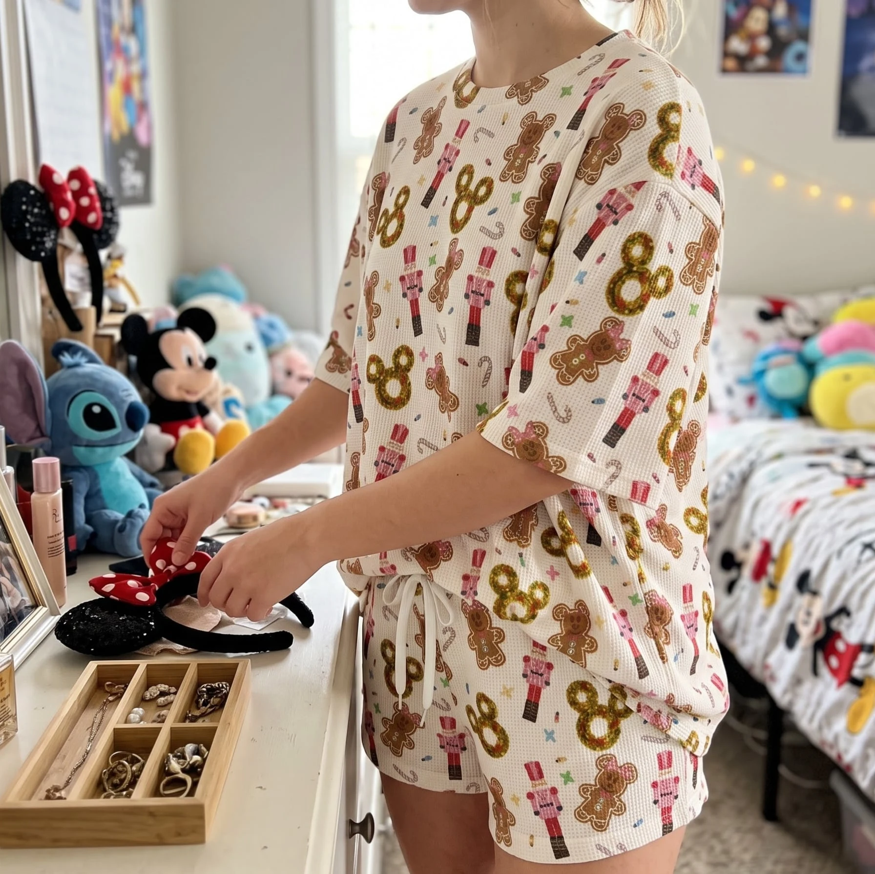 Disney Mickey Christmas Waffle Sets, Nutcracker Magical Park Day Apparel - Image 4