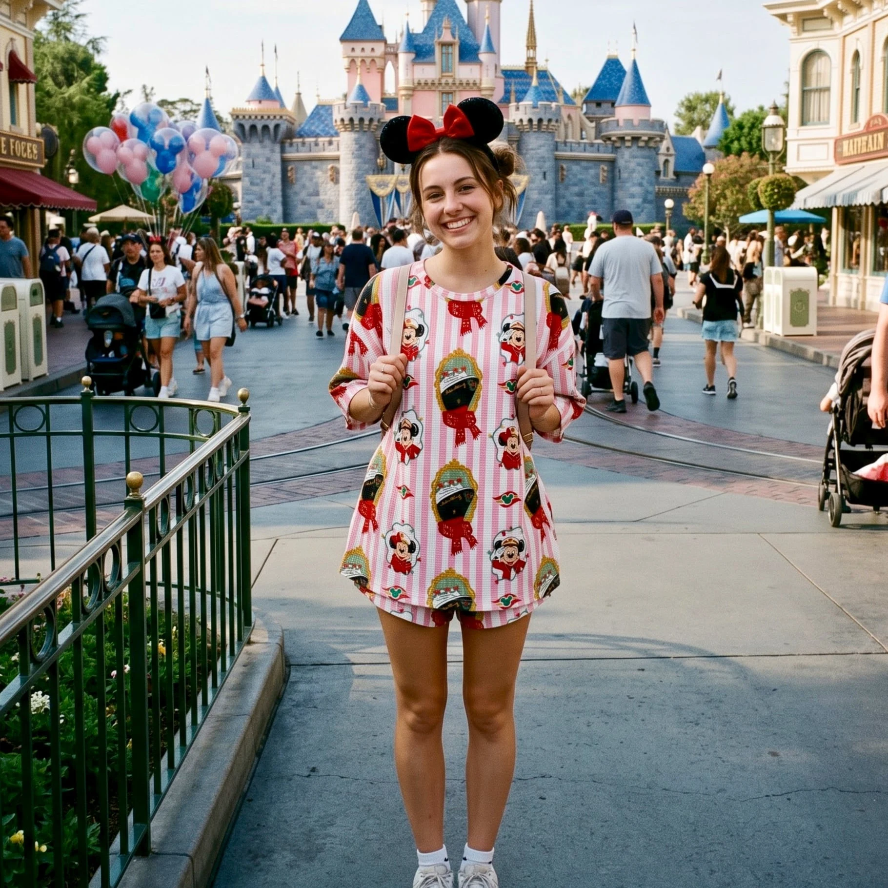 Disney Cruise Christmas Waffle Sets, Mickey And Friends Cruise Magical Park Day Apparel - Image 4