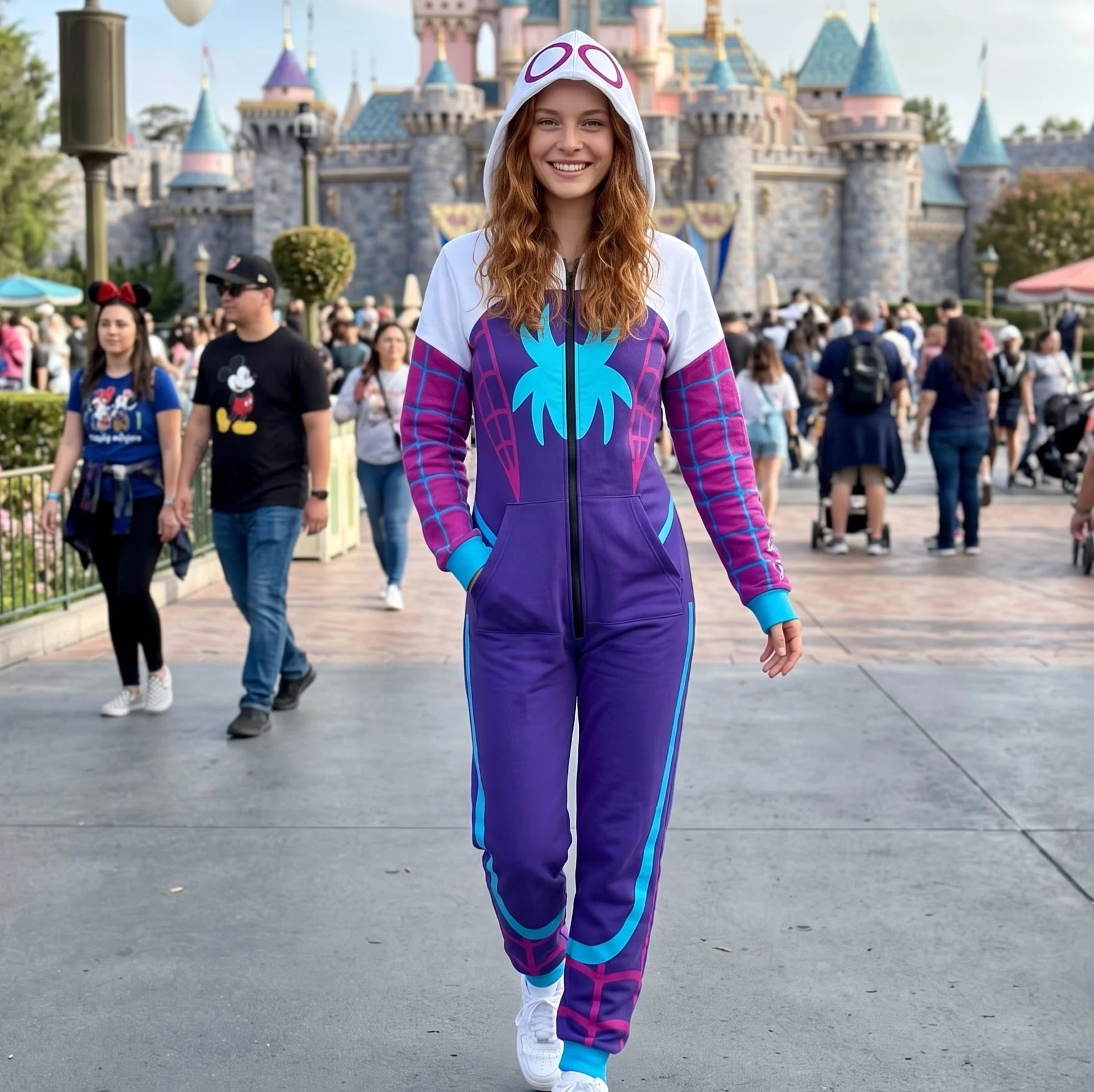 Spider And Friends Costume Jumpsuit, Superhero Costume Cosplay Jumpsuit, Spider Superhero Family Group Matching - Image 5