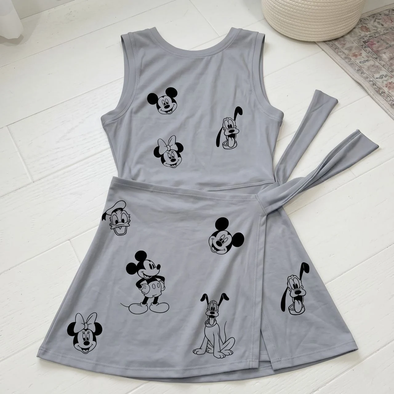 Disney Mickey And Friends Tennis Dress, Disney Character Wrap Dress