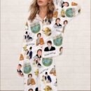 1995 Pride And Prejudice Silky Satin Pajama Set
