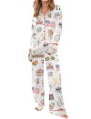 4th Of July Pajama Set For Women