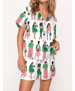 AKA Sisterhood Pajama Set For Women