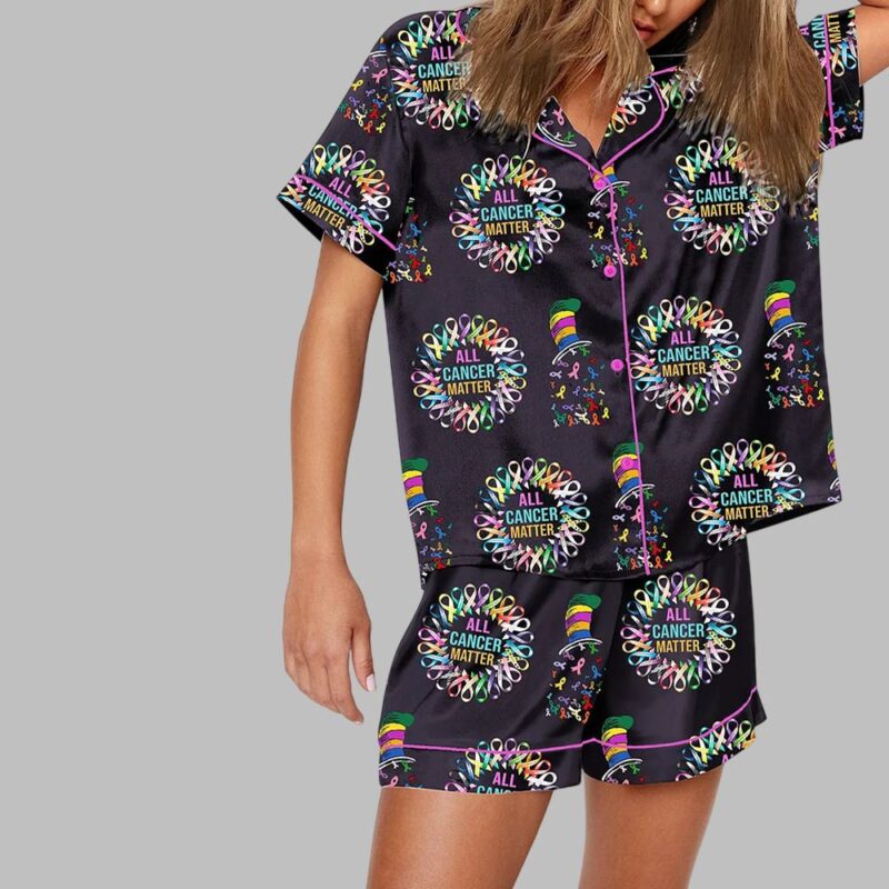 All Cancer Matter Inspirational Pajama Set - Image 2